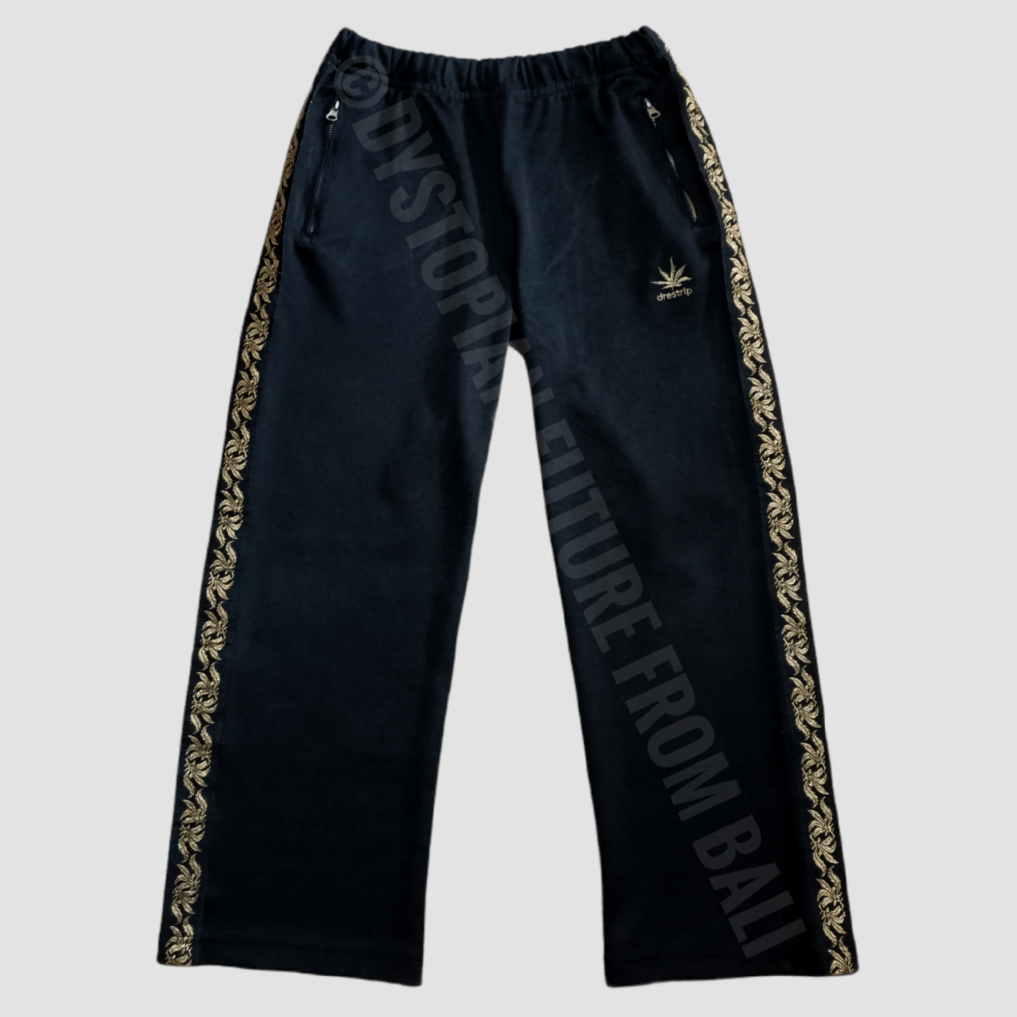 Japanese Brand Drestrip Japan Side Taped Track Pants Size US 32 / EU 48 - 1 Thumbnail