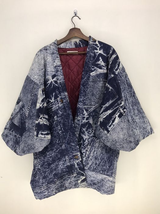 Kimono Japan Dragon Super Star Kimono Cardigan Paded Jacket | Grailed