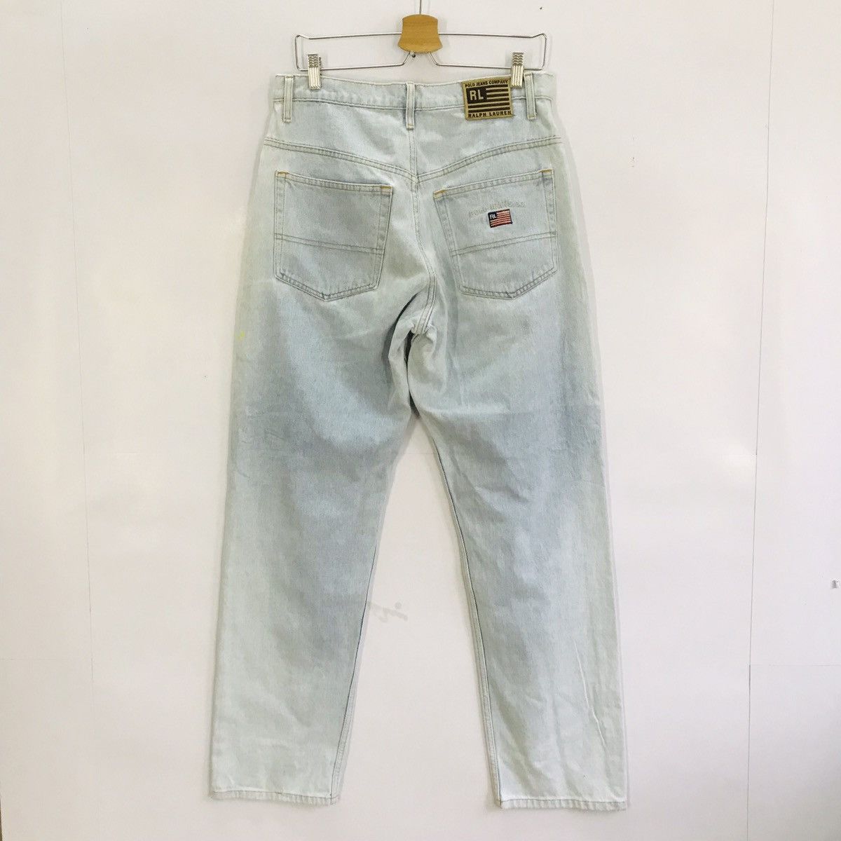Polo Ralph Lauren Send Offer 🔥Polo Jeans RL skull Skeleton castom pants 32x32 Size US 30 / EU 46 - 6 Thumbnail