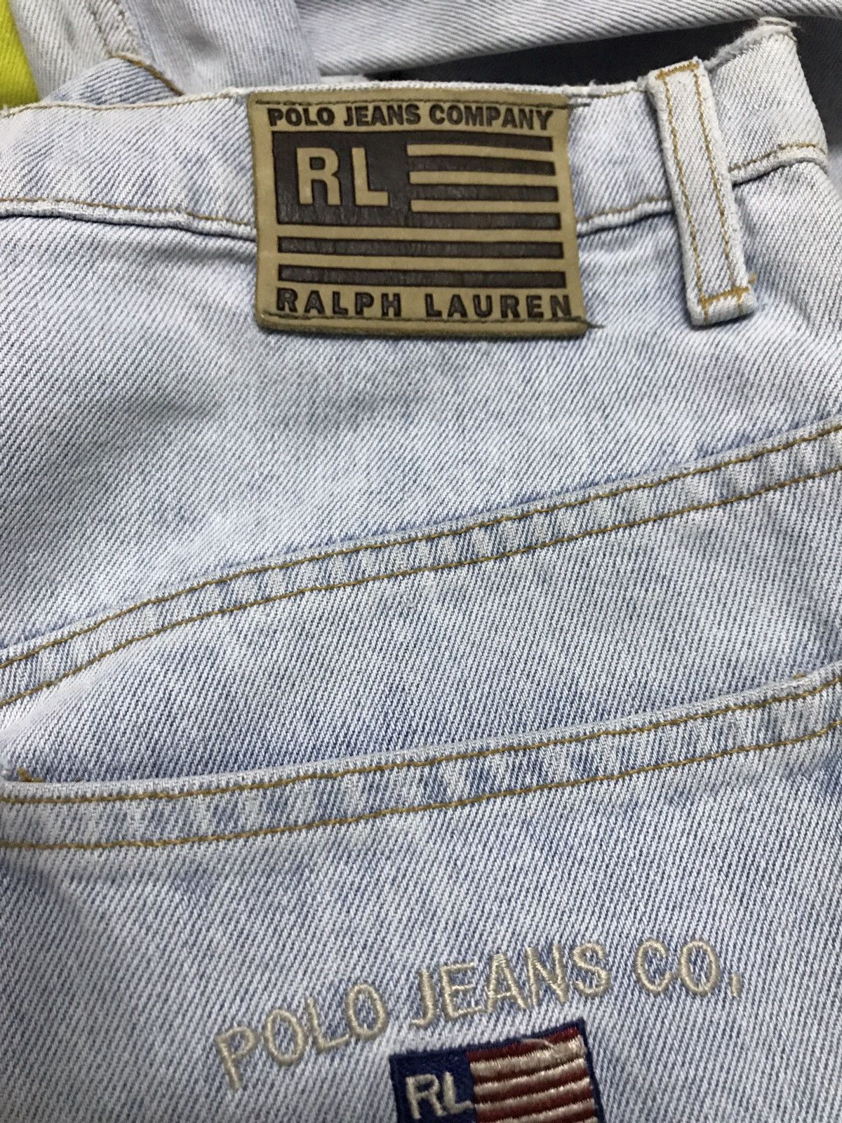 Polo Ralph Lauren Send Offer 🔥Polo Jeans RL skull Skeleton castom pants 32x32 Size US 30 / EU 46 - 13 Thumbnail