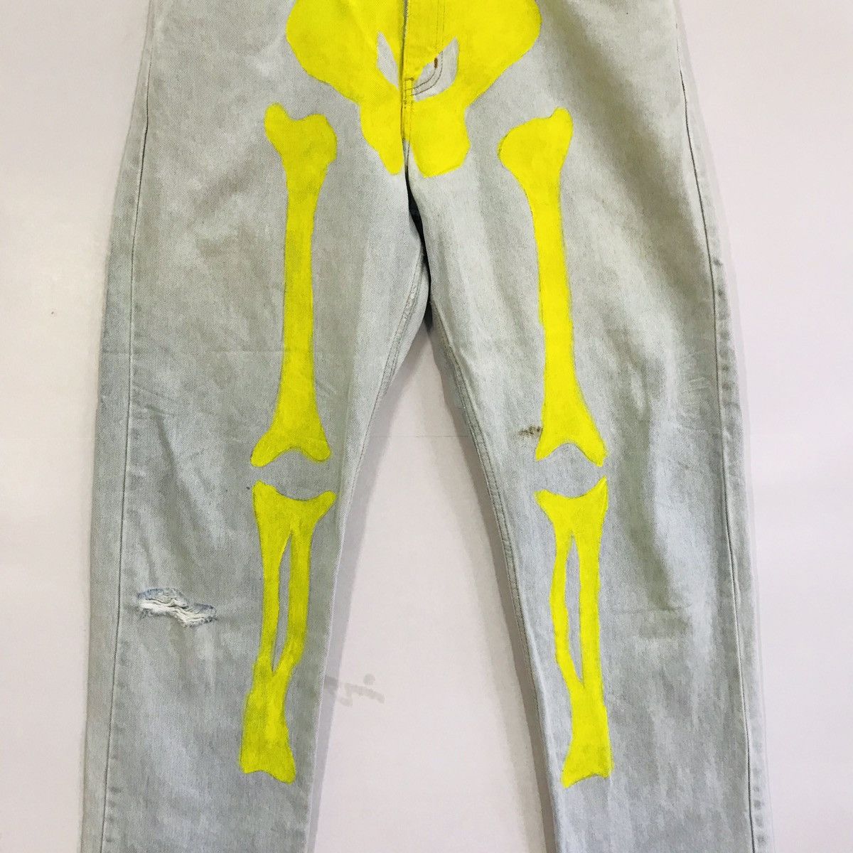 Polo Ralph Lauren Send Offer 🔥Polo Jeans RL skull Skeleton castom pants 32x32 Size US 30 / EU 46 - 3 Thumbnail