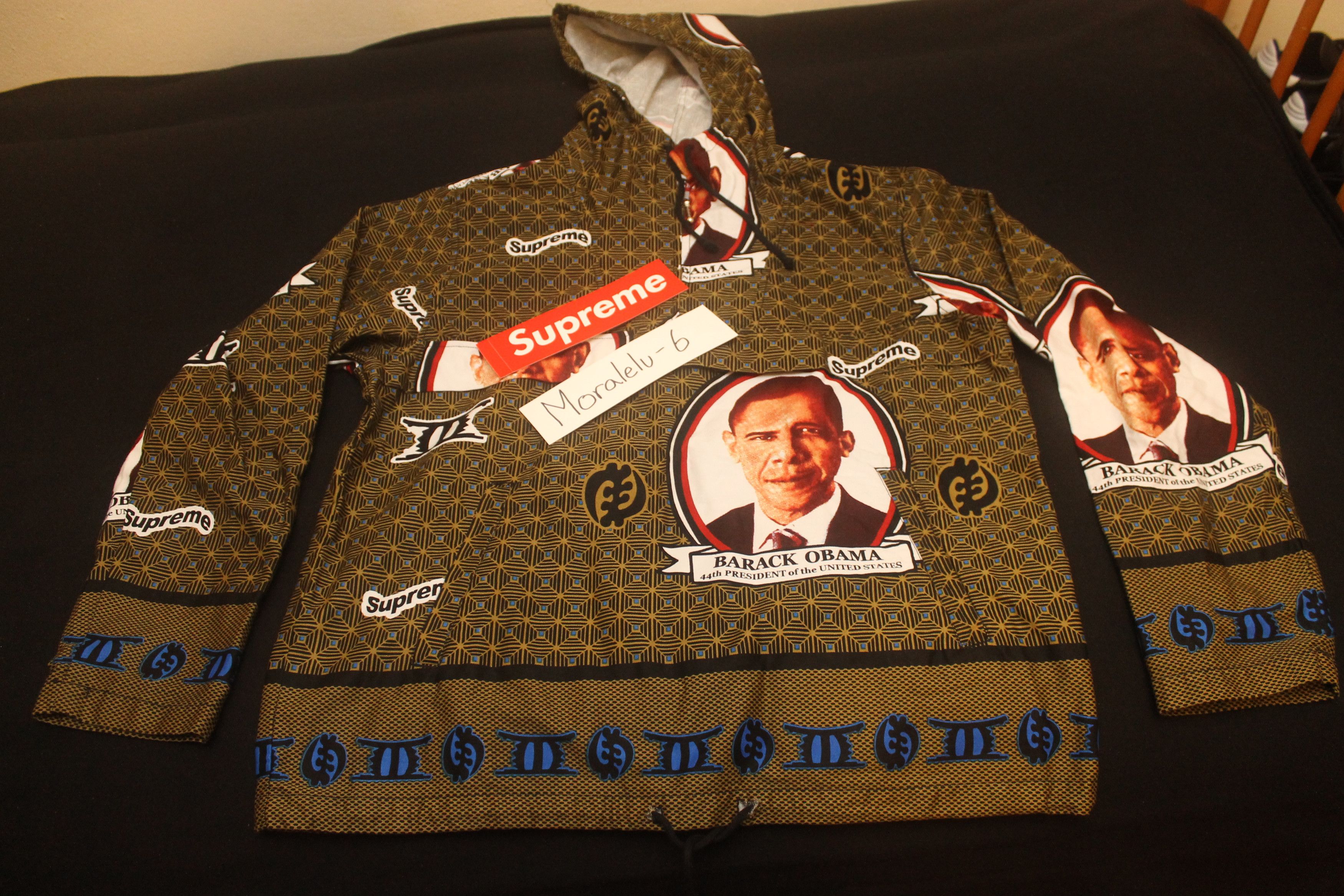 Supreme Obama Anorak | Grailed