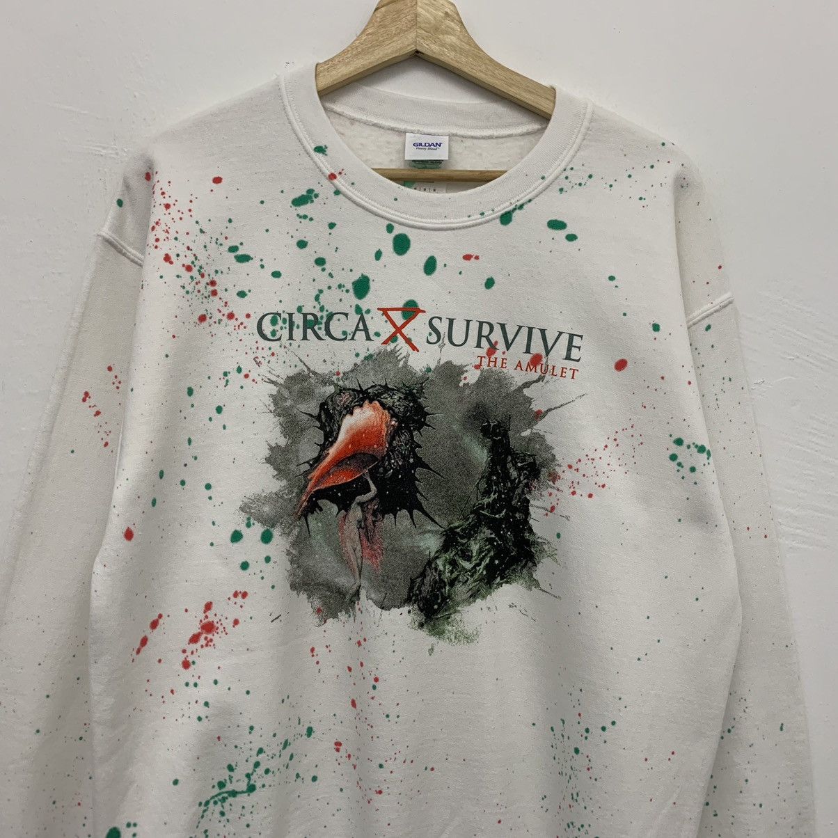 Rock Band Circa Survive The Amulet Promo Album Band Sweatshirt Grailed