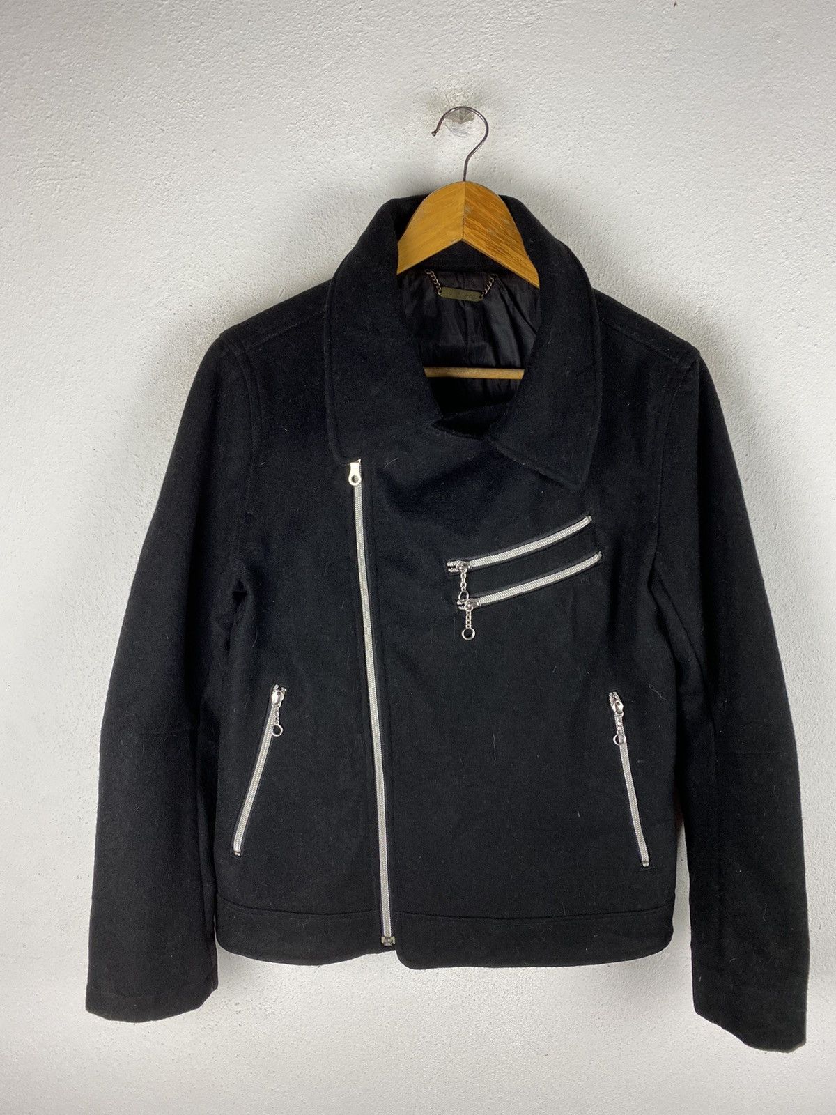 United Arrows UNITED ARROW MONKEY TIME PUNK JACKET STYLE WOOL FABRIC Size US M / EU 48-50 / 2 - 3 Thumbnail