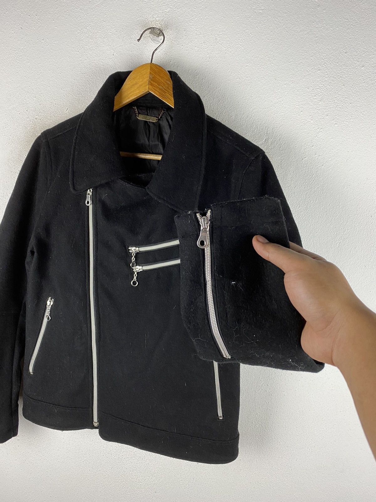 United Arrows UNITED ARROW MONKEY TIME PUNK JACKET STYLE WOOL FABRIC Size US M / EU 48-50 / 2 - 5 Thumbnail