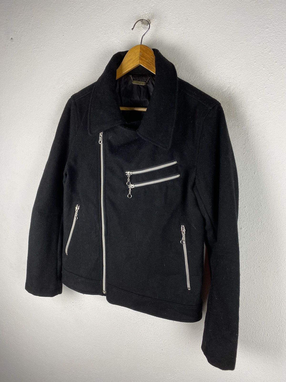 United Arrows UNITED ARROW MONKEY TIME PUNK JACKET STYLE WOOL FABRIC Size US M / EU 48-50 / 2 - 4 Thumbnail