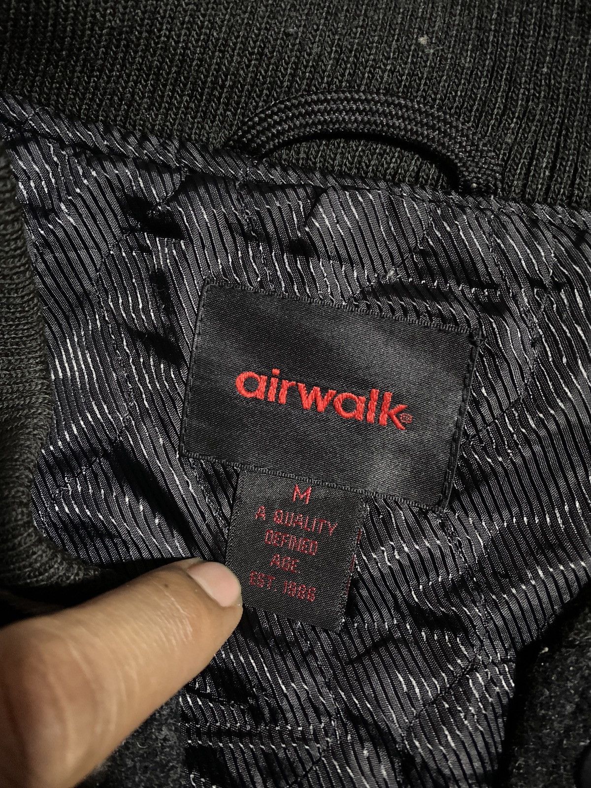 Airwalk AIRWALK VARSITY JACKET WOOL FABRIC Size US M / EU 48-50 / 2 - 9 Thumbnail