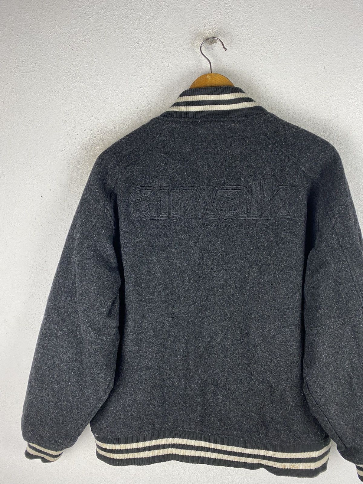Airwalk AIRWALK VARSITY JACKET WOOL FABRIC Size US M / EU 48-50 / 2 - 8 Thumbnail