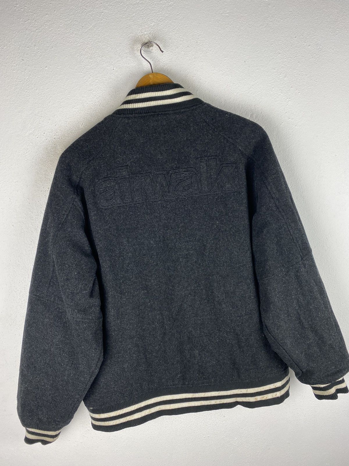 Airwalk AIRWALK VARSITY JACKET WOOL FABRIC Size US M / EU 48-50 / 2 - 7 Thumbnail