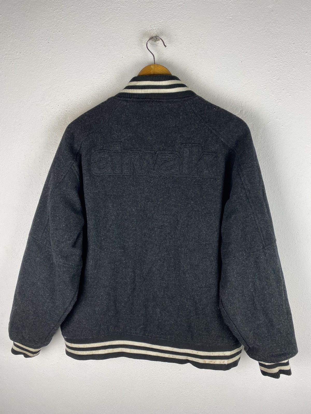 Airwalk AIRWALK VARSITY JACKET WOOL FABRIC Size US M / EU 48-50 / 2 - 6 Thumbnail