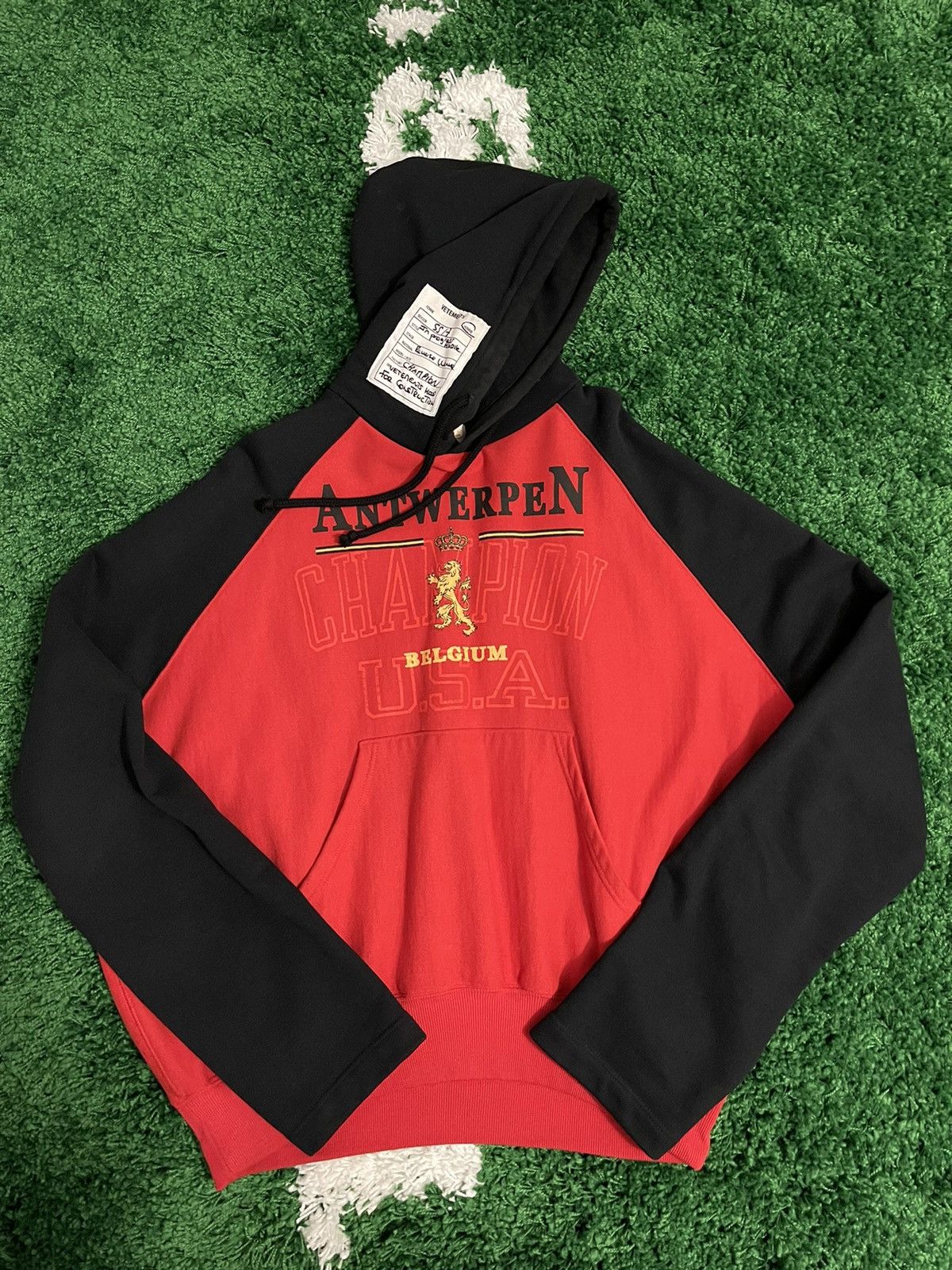 Champion Vetements x Champion Antwerpen Hoodie | Grailed