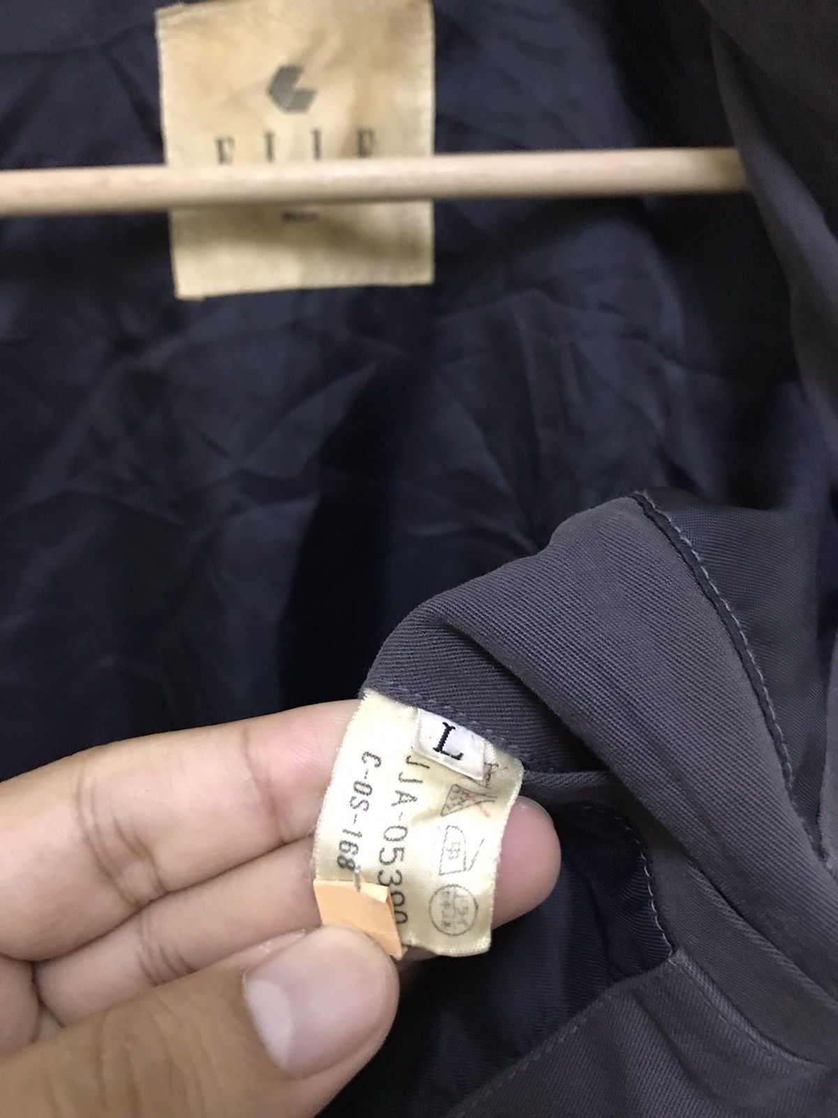 Designer Vintage Elle Homme Paris Light Jacket Big Logo Big Spellout Size US L / EU 52-54 / 3 - 16 Thumbnail