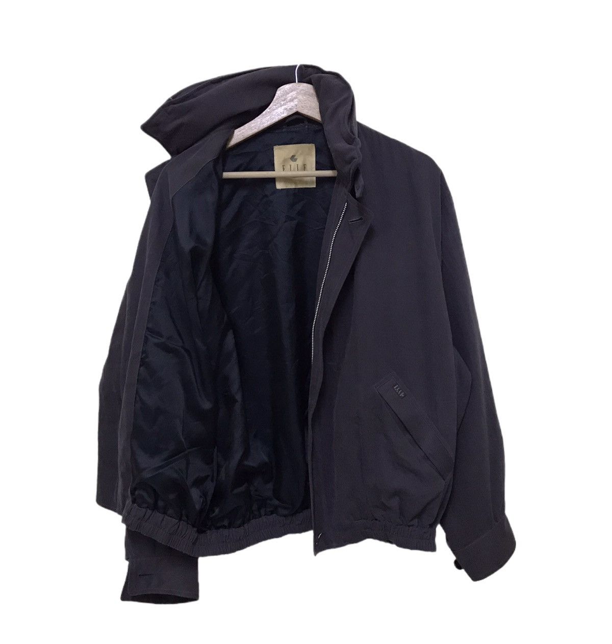 Designer Vintage Elle Homme Paris Light Jacket Big Logo Big Spellout Size US L / EU 52-54 / 3 - 6 Thumbnail