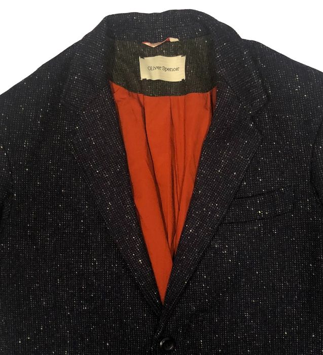 Oliver Spencer Oliver Spencer Knit Wool Blazer Jacket - Made In