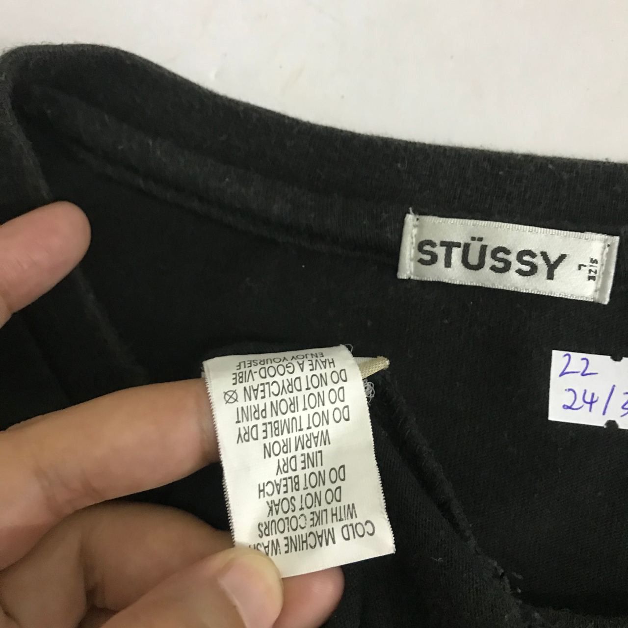 Stussy 🔥 Vintage STUSSY Patchwork Design Hip Hop T-shirt Size US XL / EU 56 / 4 - 10 Thumbnail
