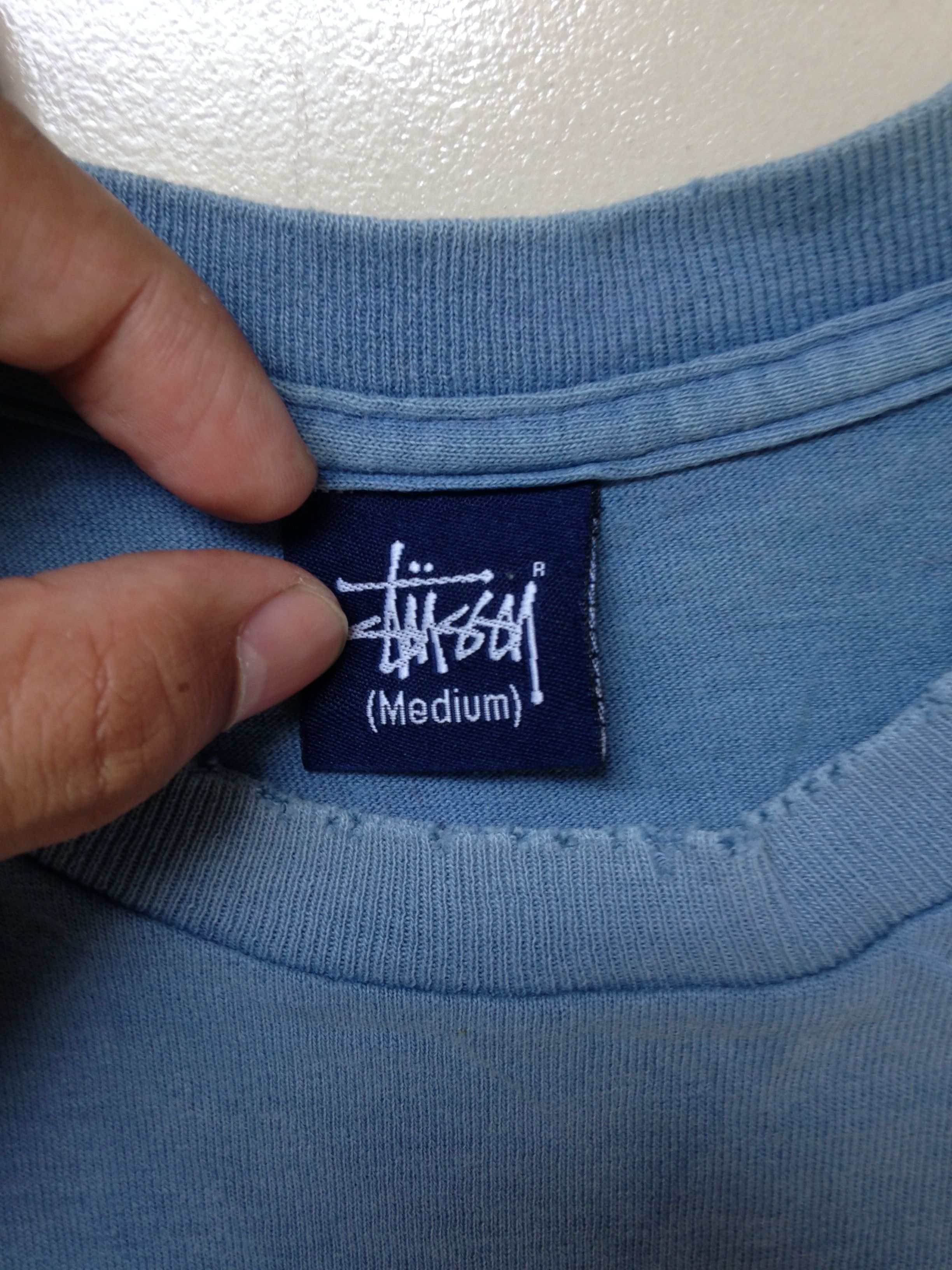 Stussy Stussy Big Logo T Shirt Single Stitches Tee Size US M / EU 48-50 / 2 - 7 Thumbnail