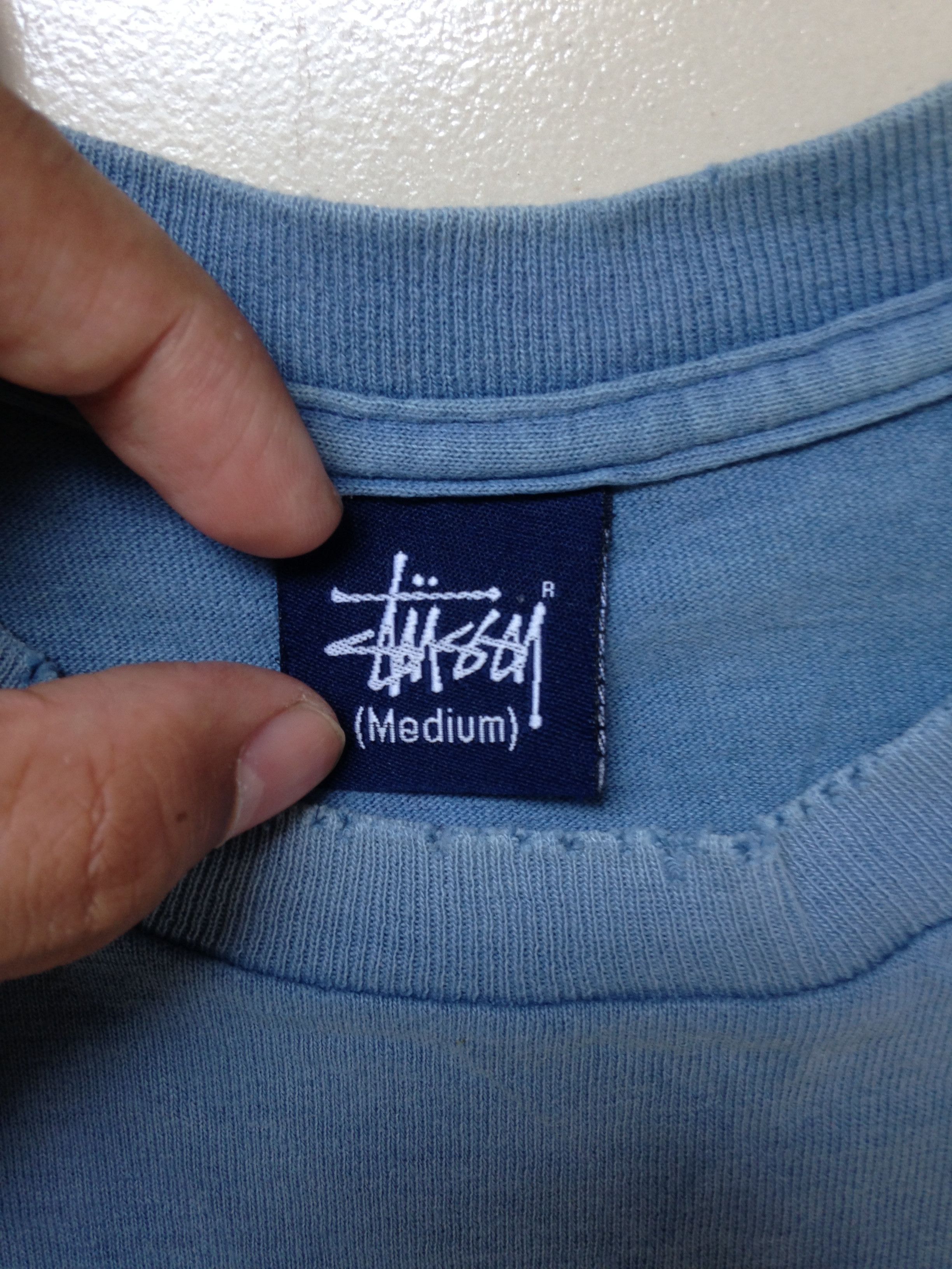 Stussy Stussy Big Logo T Shirt Single Stitches Tee Size US M / EU 48-50 / 2 - 13 Thumbnail