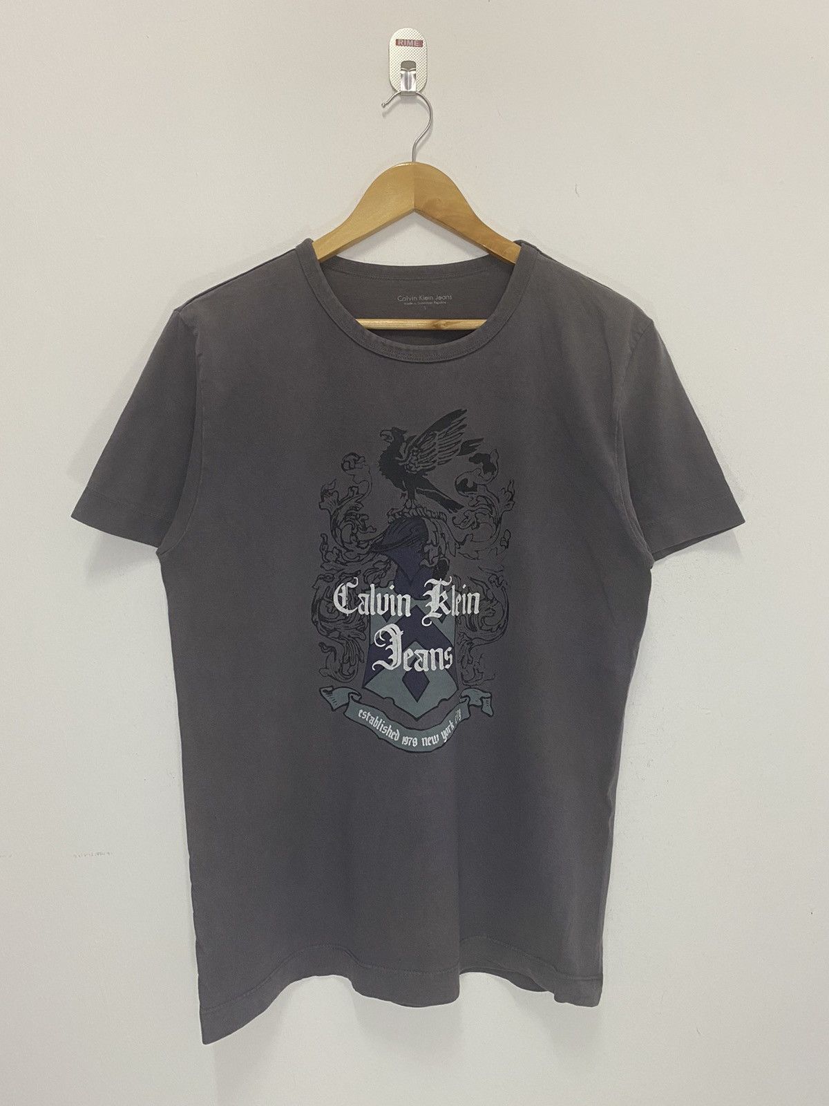 Calvin Klein × Calvin Klein 205W39NYC × Designer Calvin Klien Big Logo T-Shirt Size US M / EU 48-50 / 2 - 2 Thumbnail