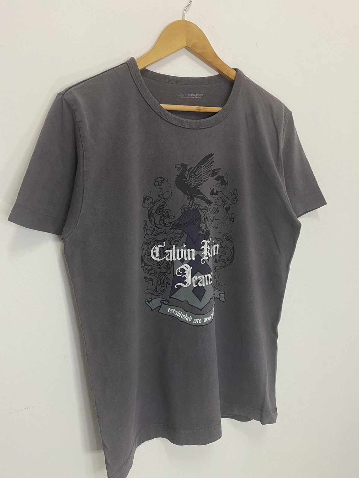 Calvin Klein × Calvin Klein 205W39NYC × Designer Calvin Klien Big Logo T-Shirt Size US M / EU 48-50 / 2 - 3 Thumbnail