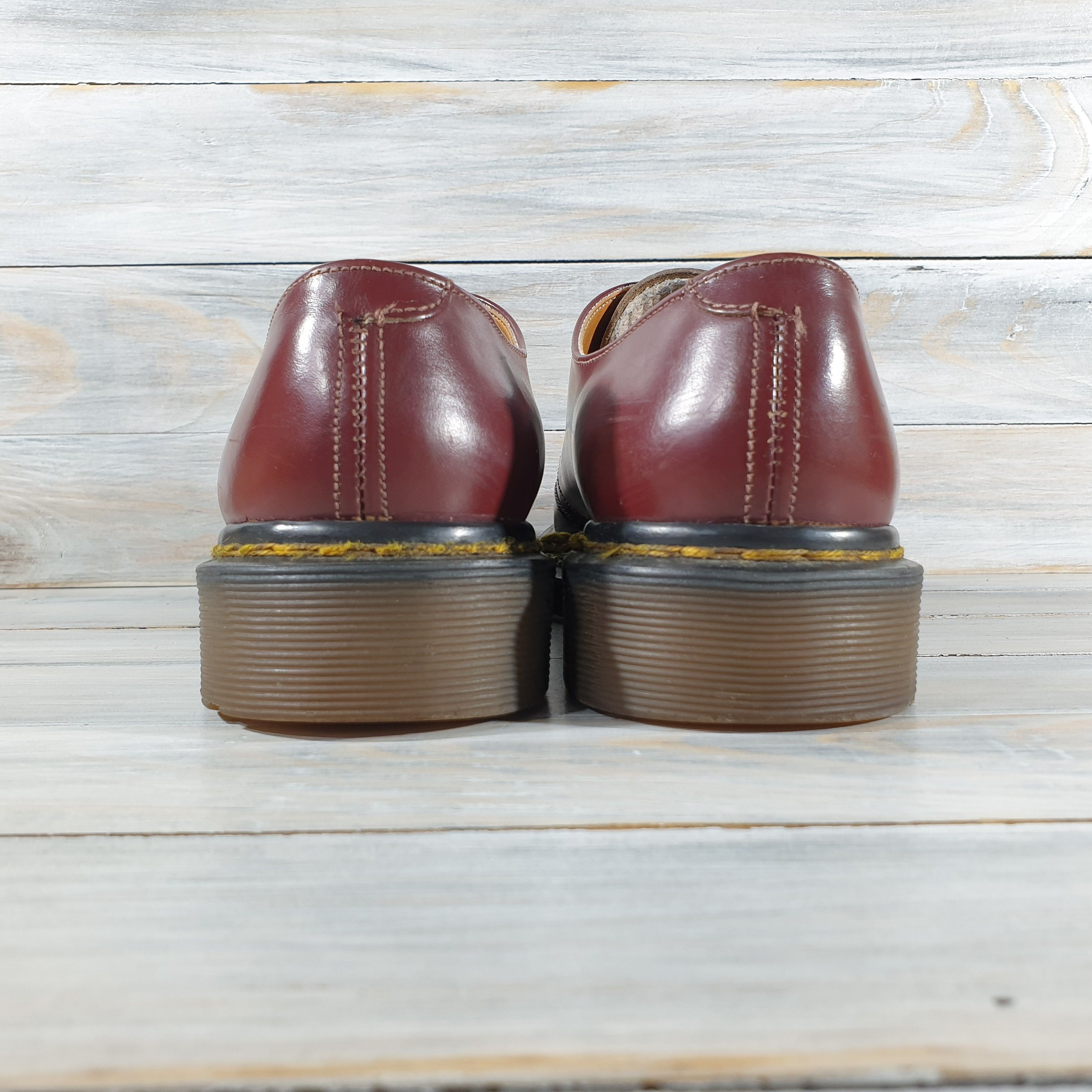 Dr. Martens × Vintage Vintage Dr. Martens 1461 Women Casual Cherry Made InEngland Size US 4 / IT 34 - 7 Thumbnail