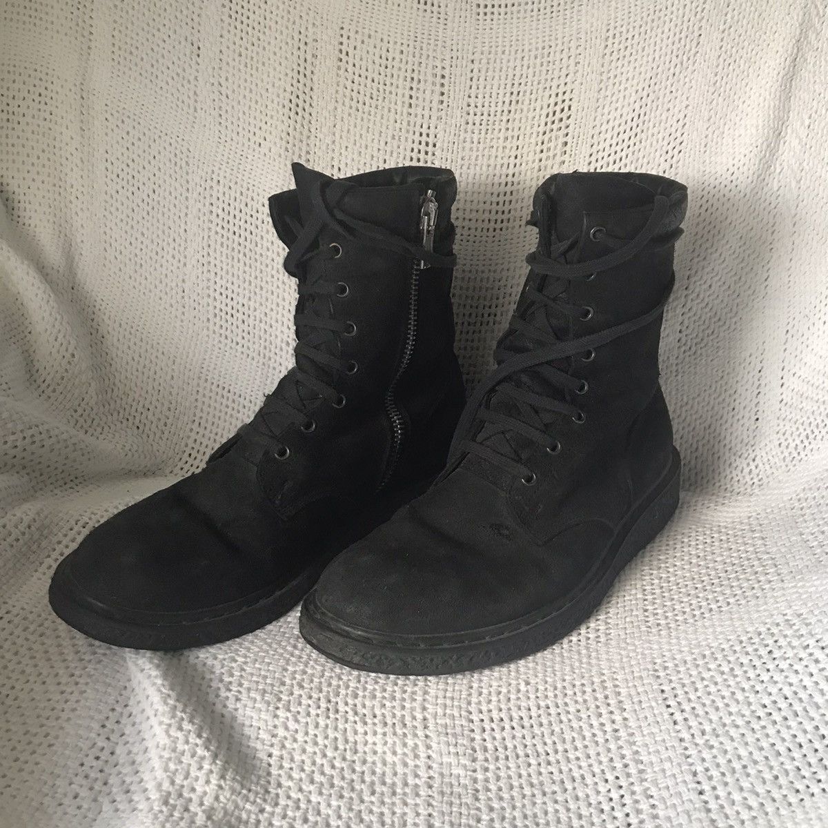 Rick Owens 2011 Anfibio Combat Boots | Grailed