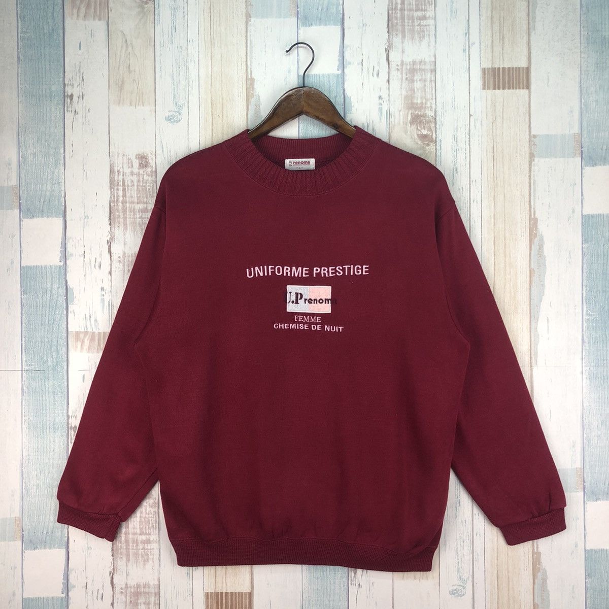 Renoma Vintage U.P Renoma Sweatshirt Crewneck Size US L / EU 52-54 / 3 - 1 Thumbnail