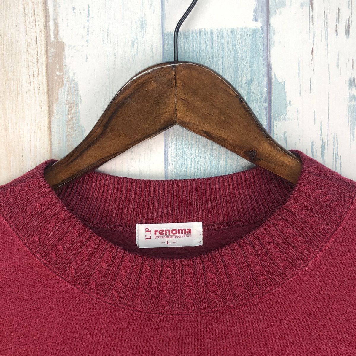 Renoma Vintage U.P Renoma Sweatshirt Crewneck Size US L / EU 52-54 / 3 - 5 Thumbnail