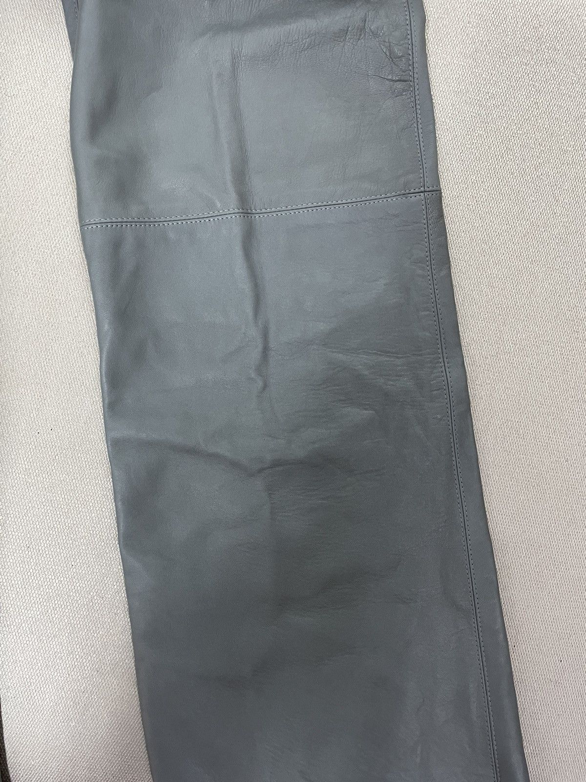 Ludovic De Saint Sernin Lambskin leather curved waist pant Size US 32 / EU 48 - 11 Thumbnail
