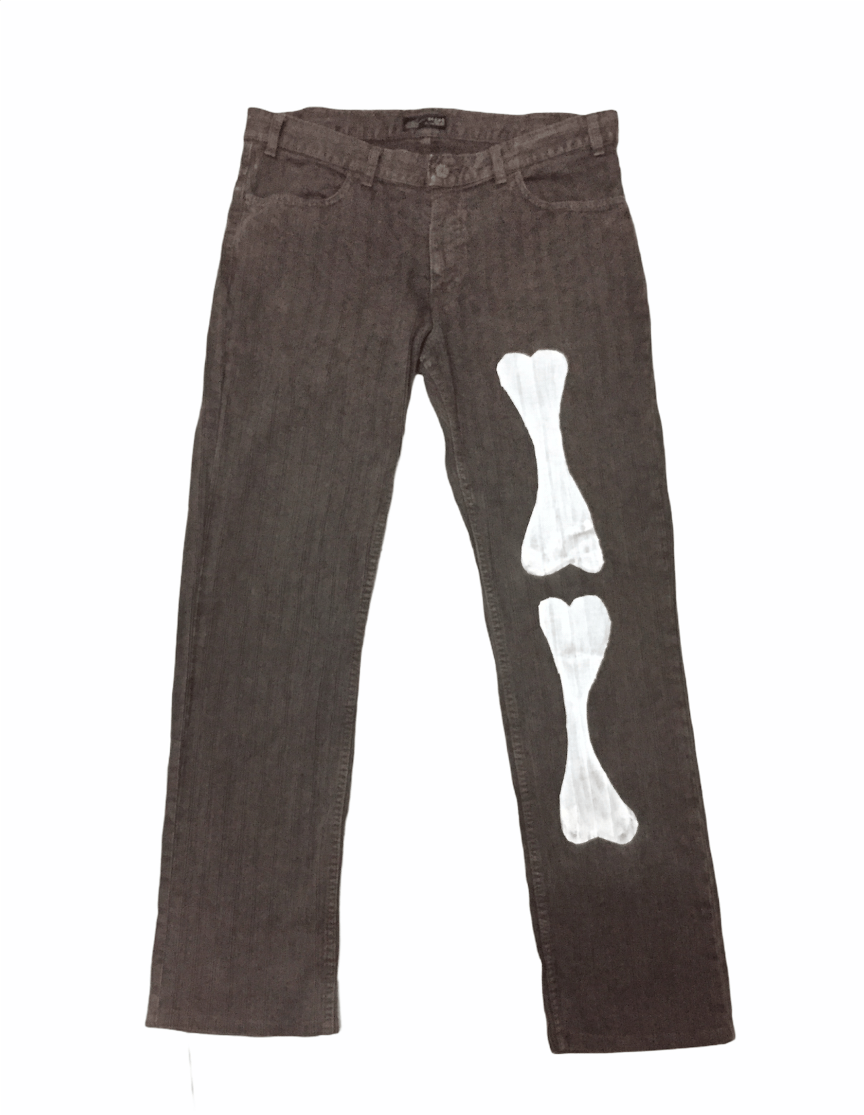 Beams Plus Vtg BEAMS Wabash stripe skeleton pants Size US 34 / EU 50 - 1 Thumbnail