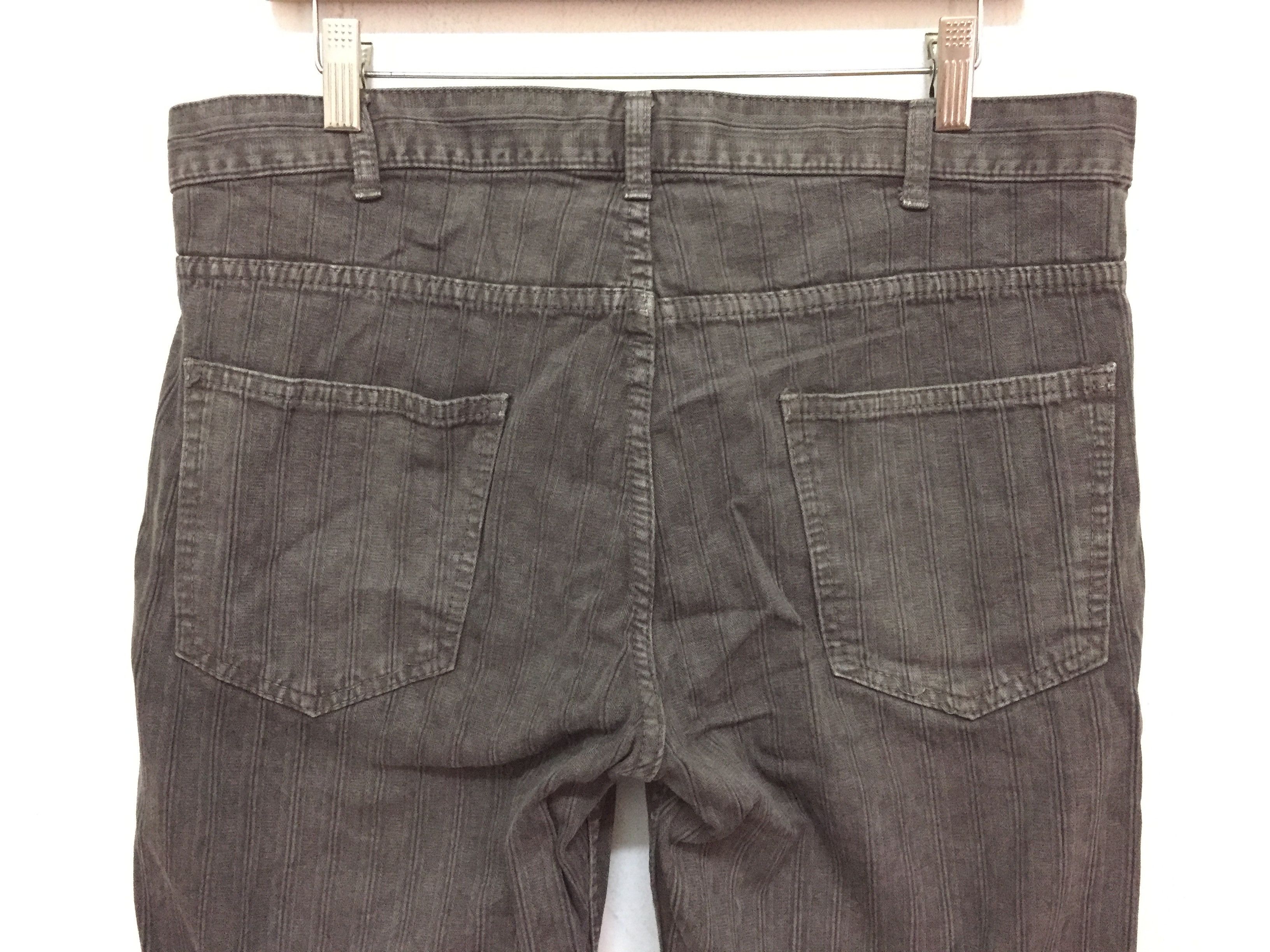 Beams Plus Vtg BEAMS Wabash stripe skeleton pants Size US 34 / EU 50 - 7 Thumbnail