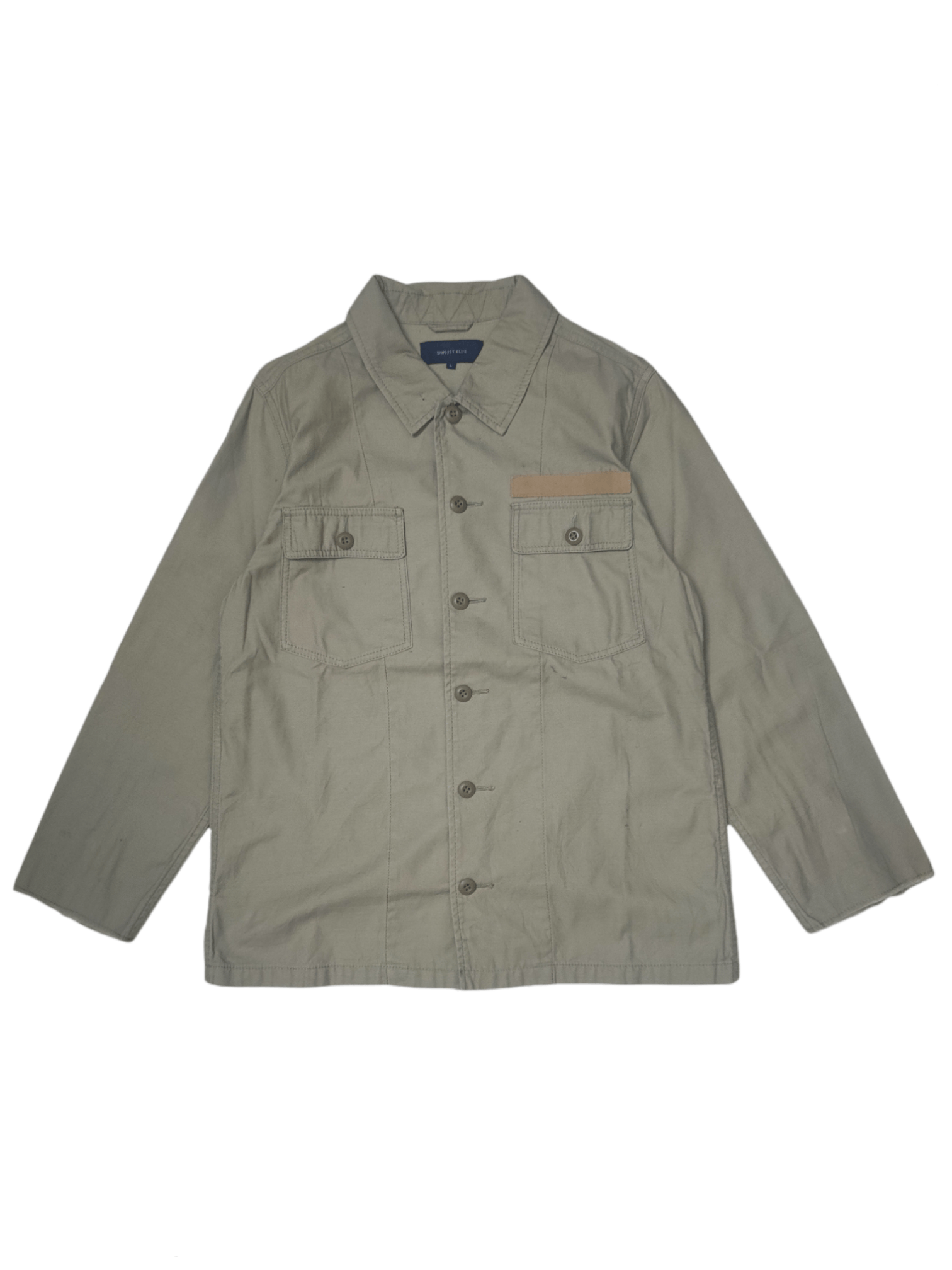 Japanese Brand Ships Jet Blue Cotton Jacket Size US M / EU 48-50 / 2 - 1 Thumbnail