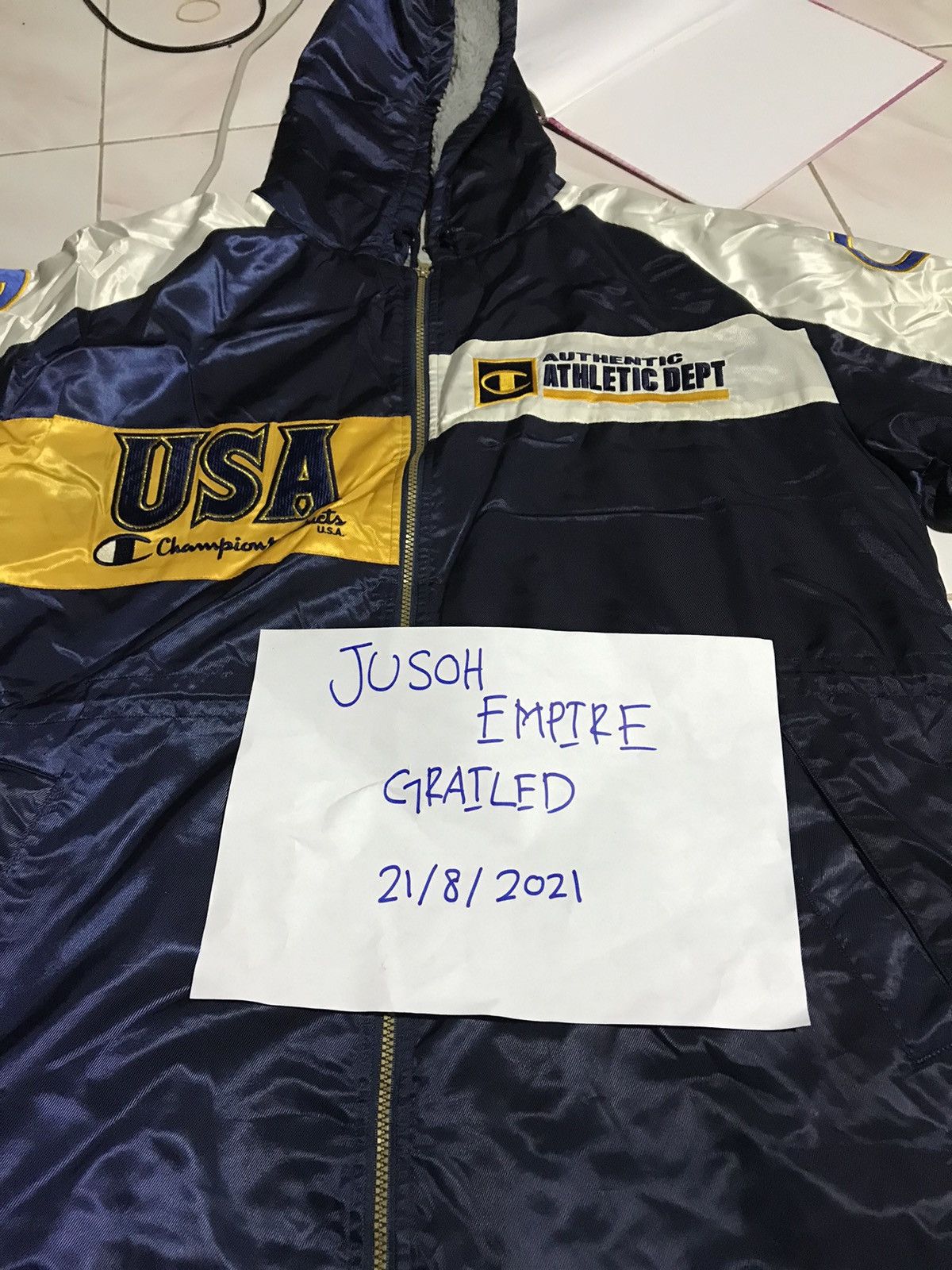 Champion × Other × Vintage VINTAGE CHAMPION PRODUCT USA OVER JACKET Size US L / EU 52-54 / 3 - 10 Thumbnail