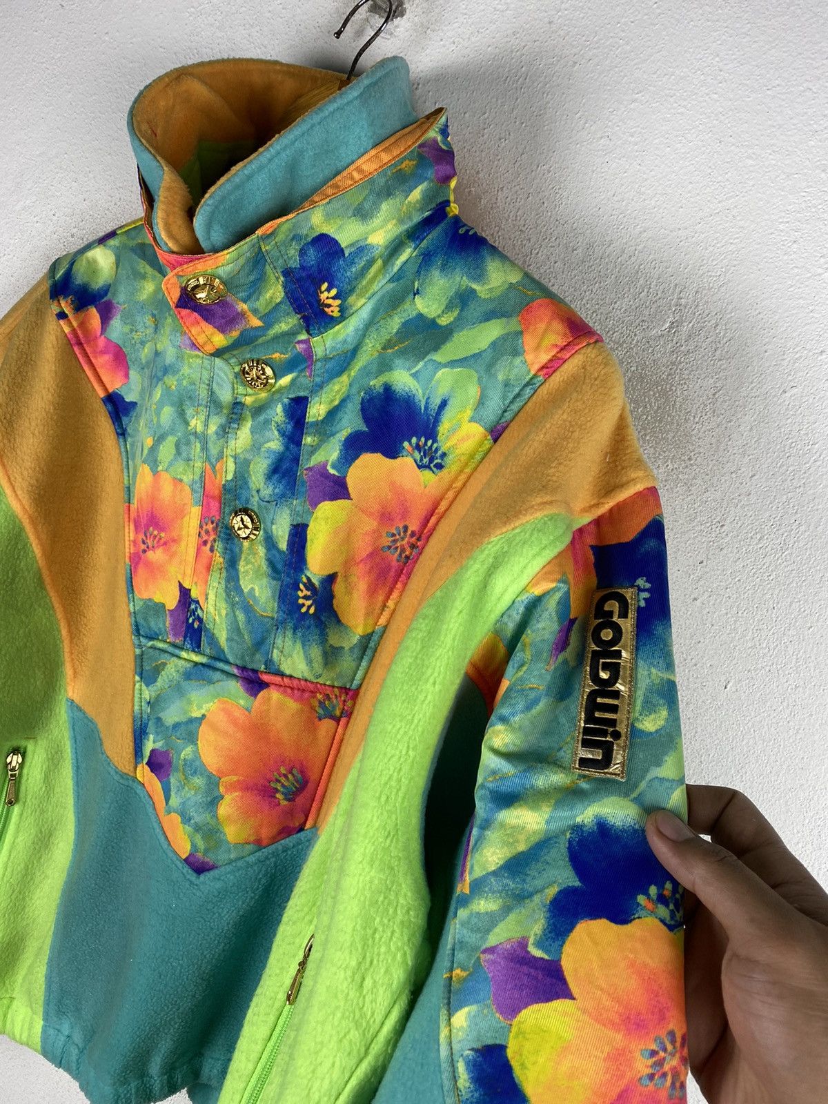 Goldwin × Japanese Brand GOLDWIN MULTICOLOUR JACKET MADE IN JAPAN Size US L / EU 52-54 / 3 - 5 Thumbnail