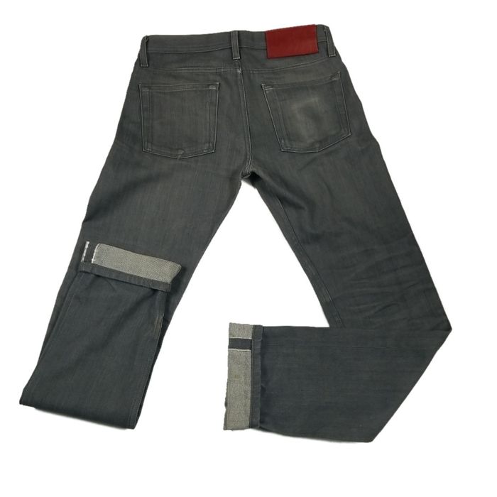 Naked & Famous Naked and Famous Weird Guy Selvedge Denim Light Fades Grailed
