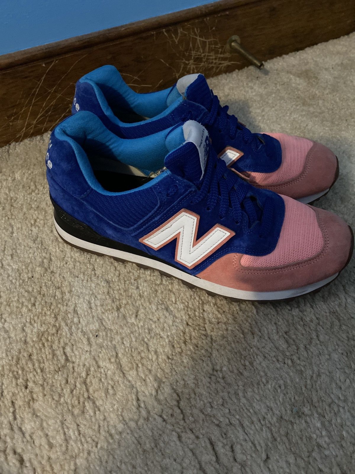 New balance 574 salmon sale