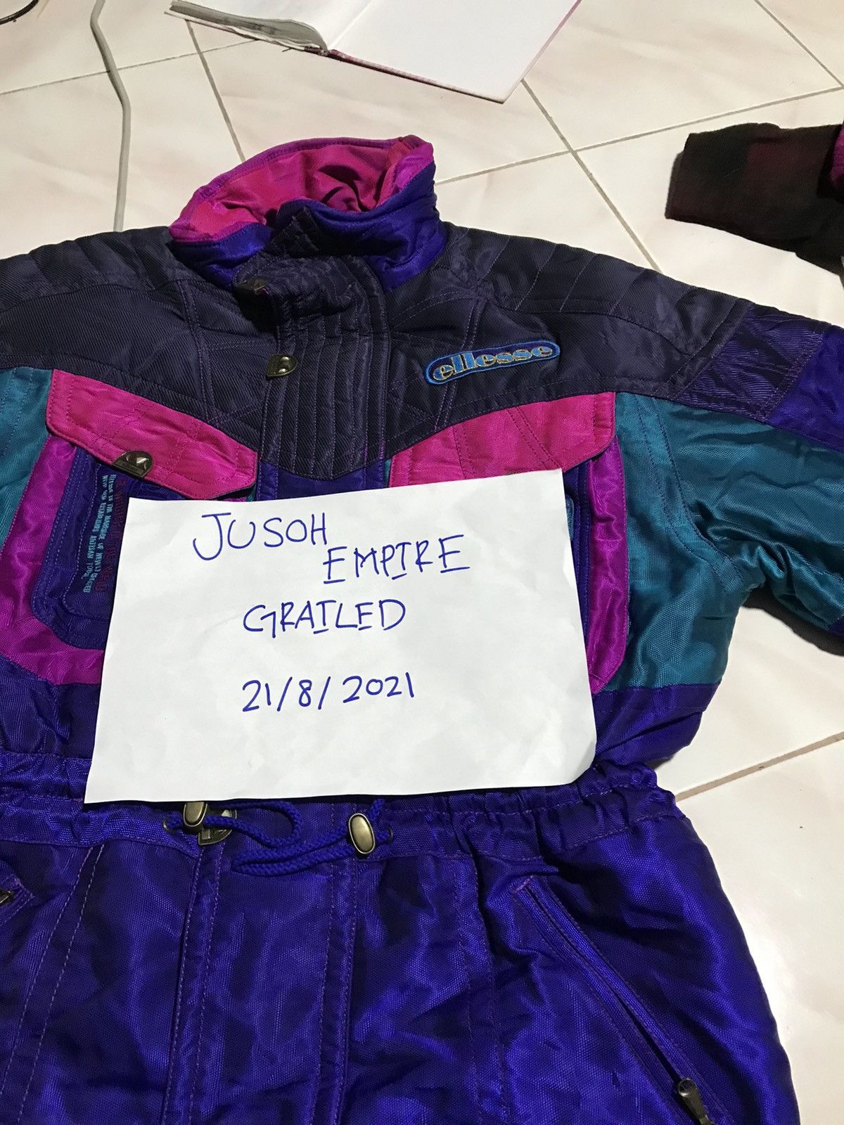 Ellesse × Goldwin ELLESSE BY GOLDWIN SKI JACKET FIT TO L Size US M / EU 48-50 / 2 - 8 Thumbnail