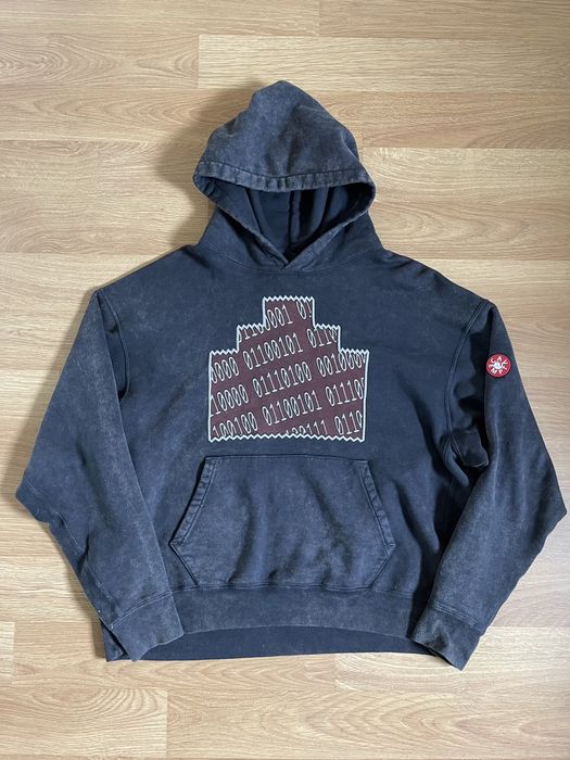 Cav Empt Overdye Numbers Ziggurat Hoodie Grailed