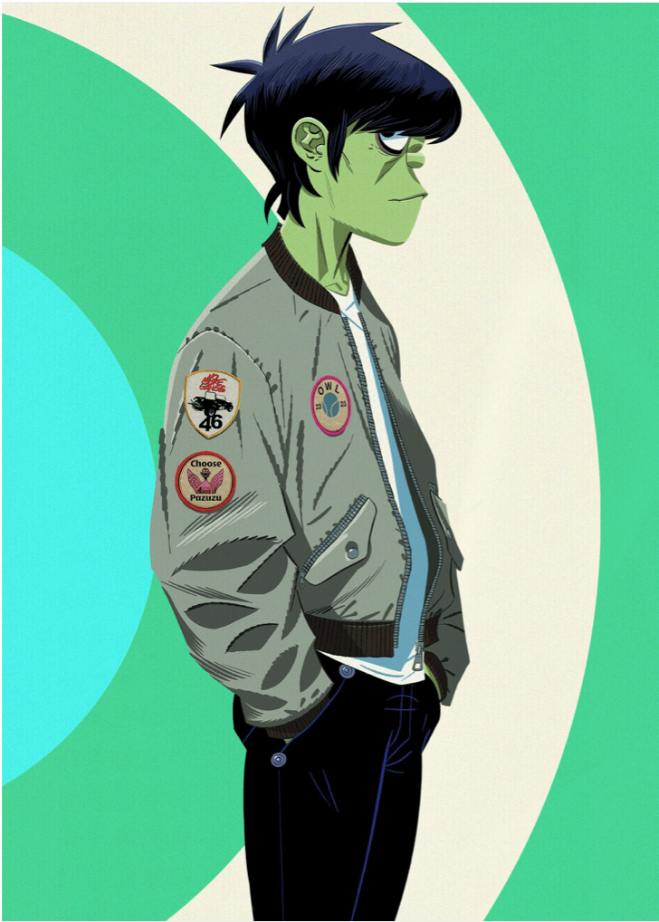 Fred Perry Fred Perry X Gorillaz Patch Detail Bomber Jacket Grailed