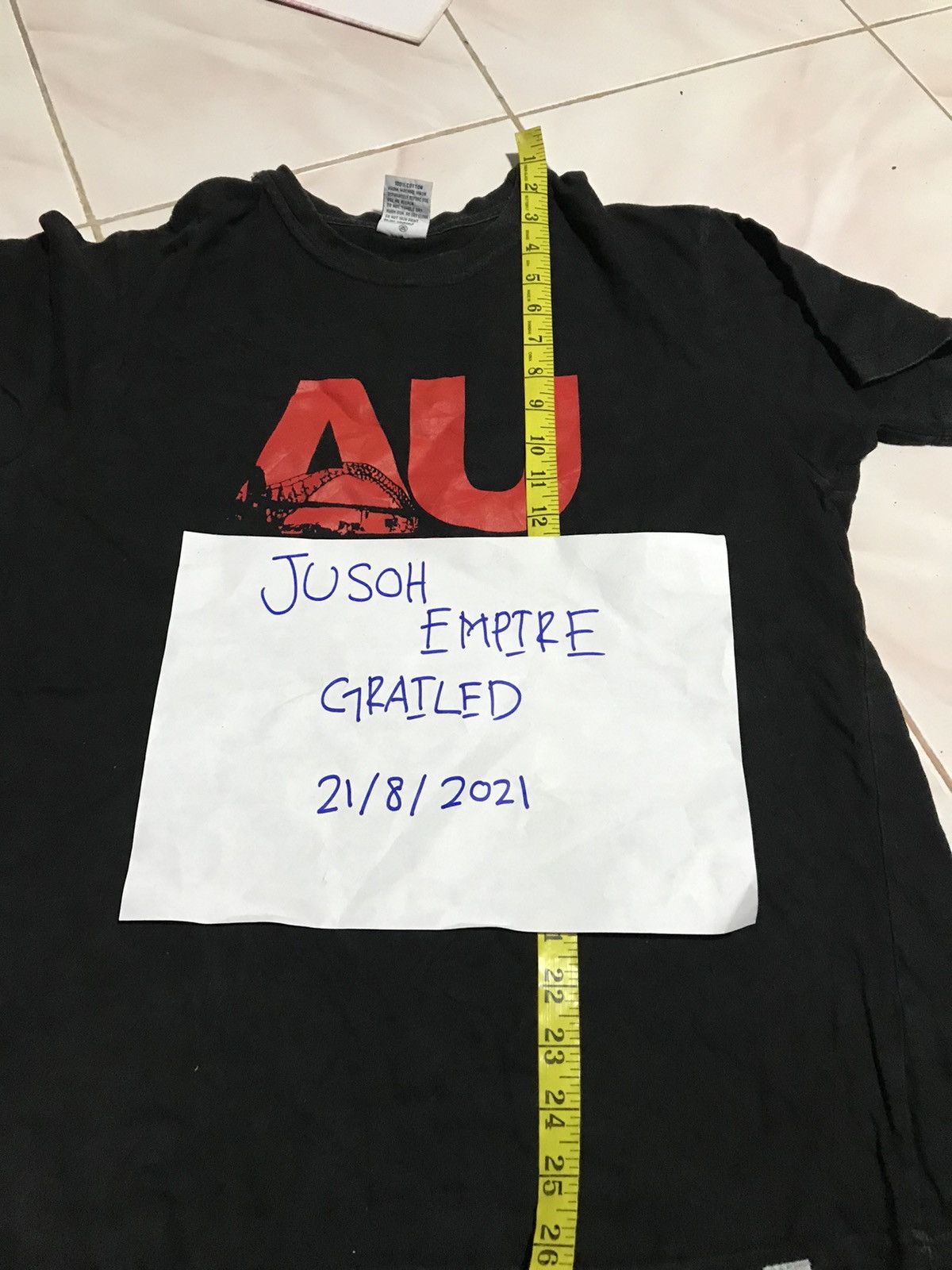 Stussy STUSSY AU NICE DESIGN SHIRTS Size US S / EU 44-46 / 1 - 7 Thumbnail