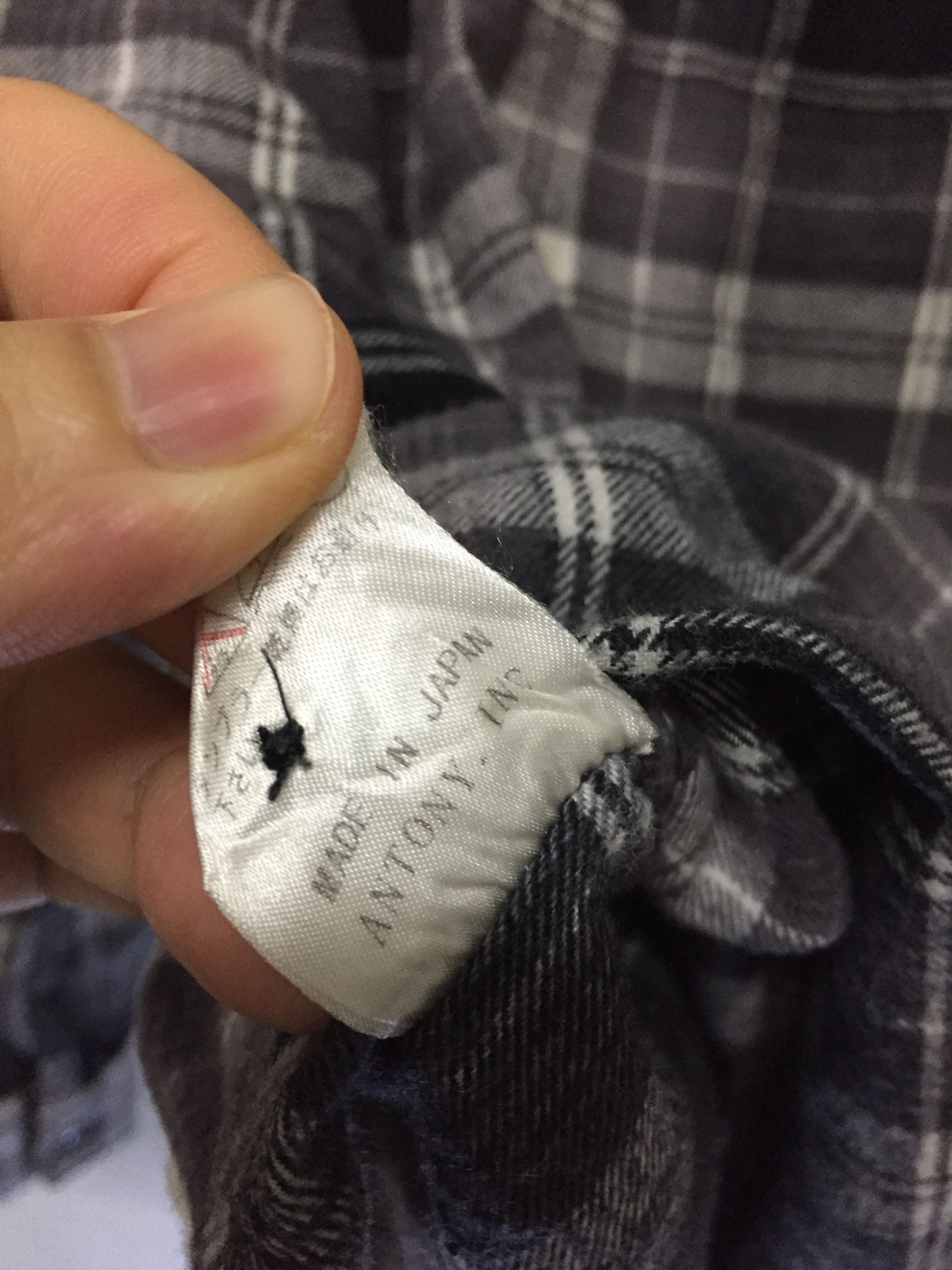 Fragment Design × Gallery1950 Gallery 1950 tartan flannel Size US S / EU 44-46 / 1 - 11 Thumbnail