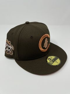 Seattle Mariners New Era All Camel Tan/Pink Bottom With 20TH Anniversary  Patch On Side 59FIFTY Fitted Hat