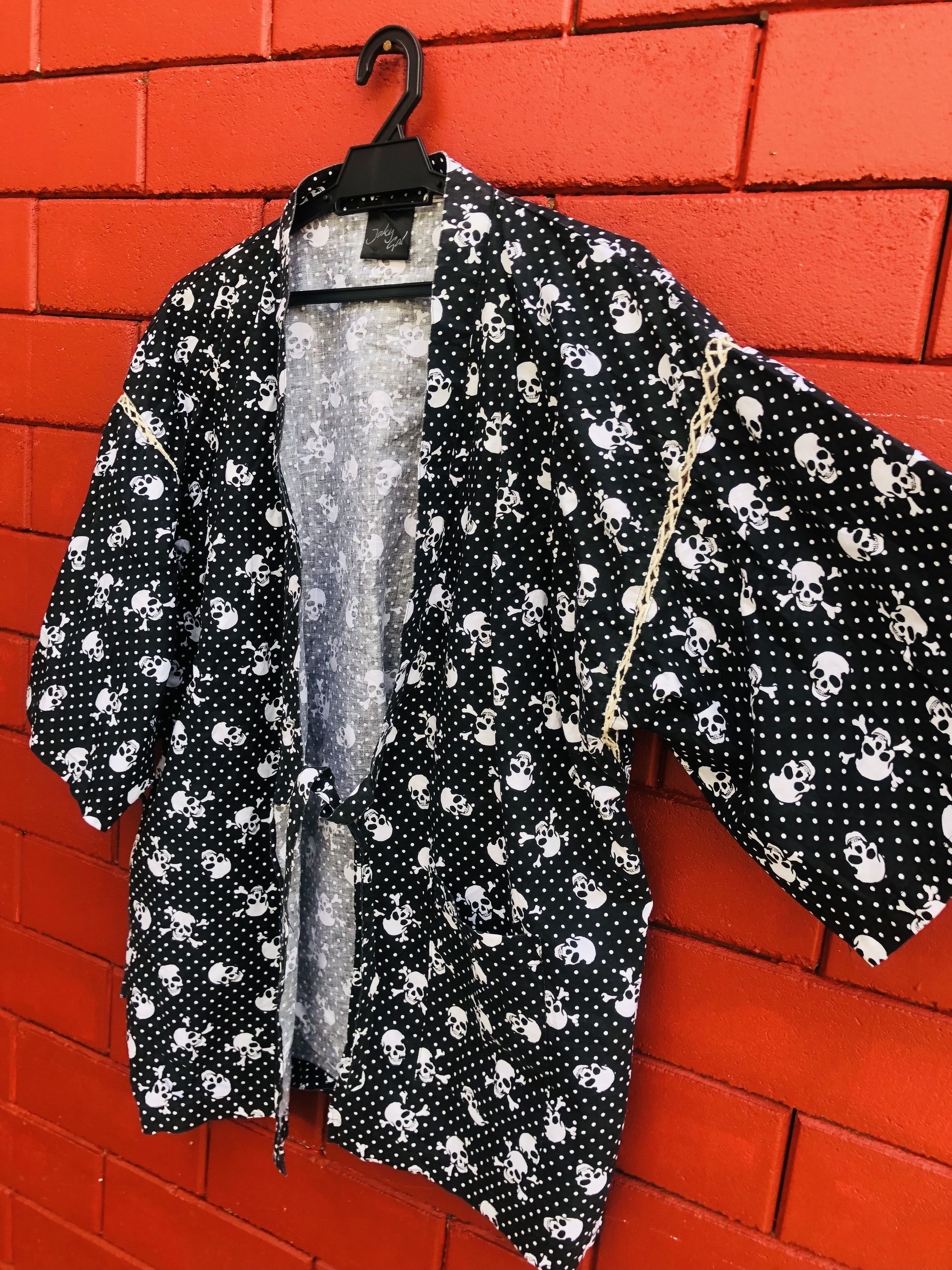 Japanese Brand Vintage Joky Gal Japanese Skull Travis Scott Style Size US L / EU 52-54 / 3 - 5 Thumbnail