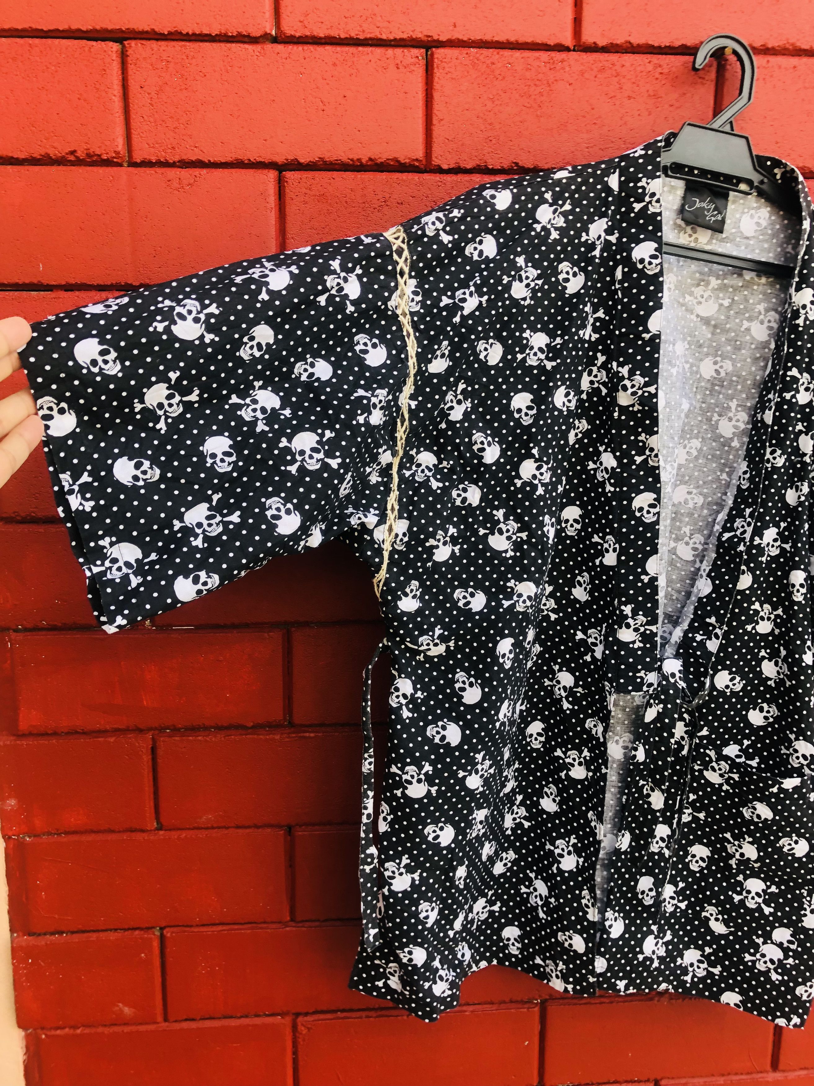 Japanese Brand Vintage Joky Gal Japanese Skull Travis Scott Style Size US L / EU 52-54 / 3 - 3 Thumbnail