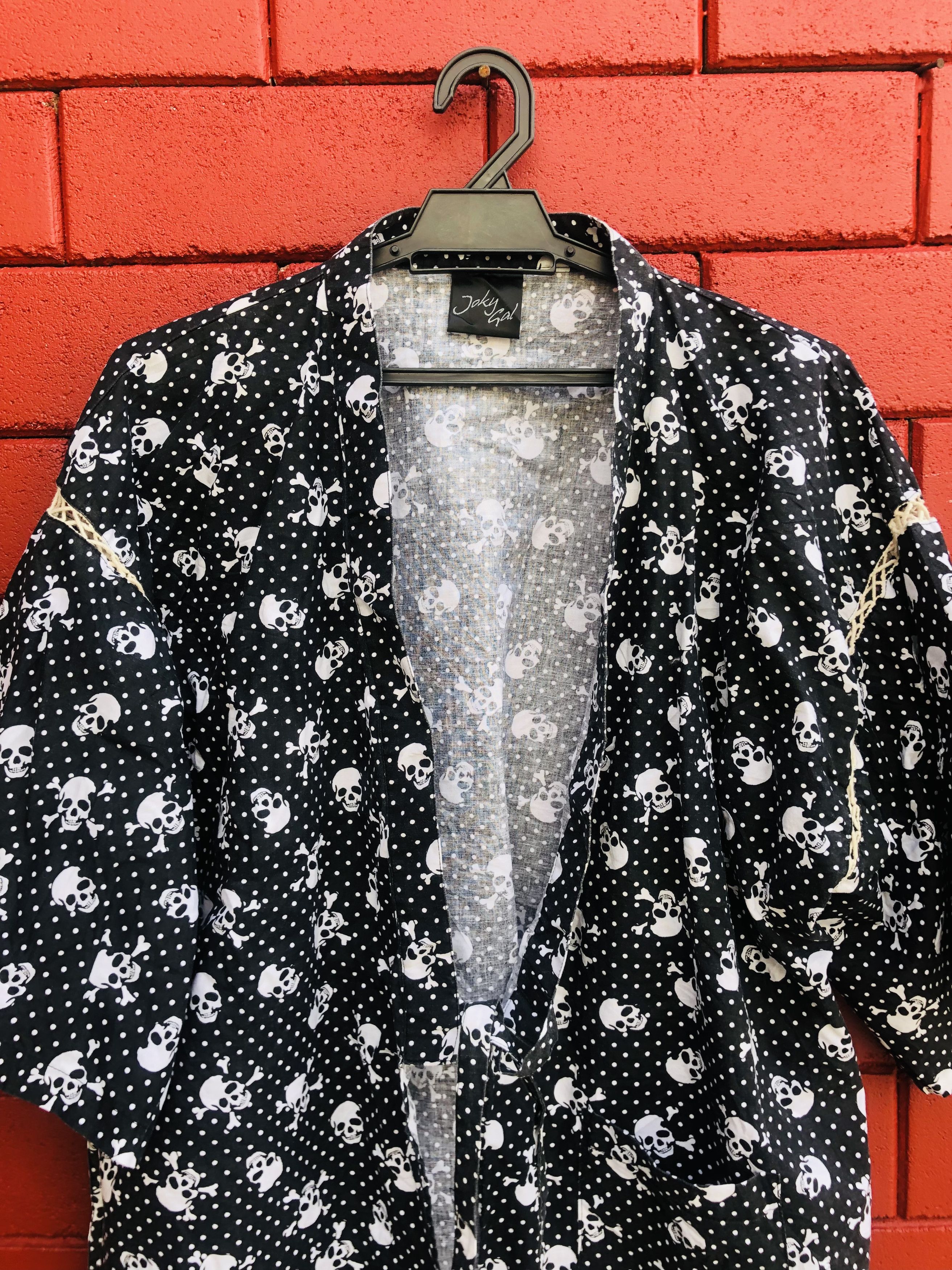Japanese Brand Vintage Joky Gal Japanese Skull Travis Scott Style Size US L / EU 52-54 / 3 - 2 Thumbnail
