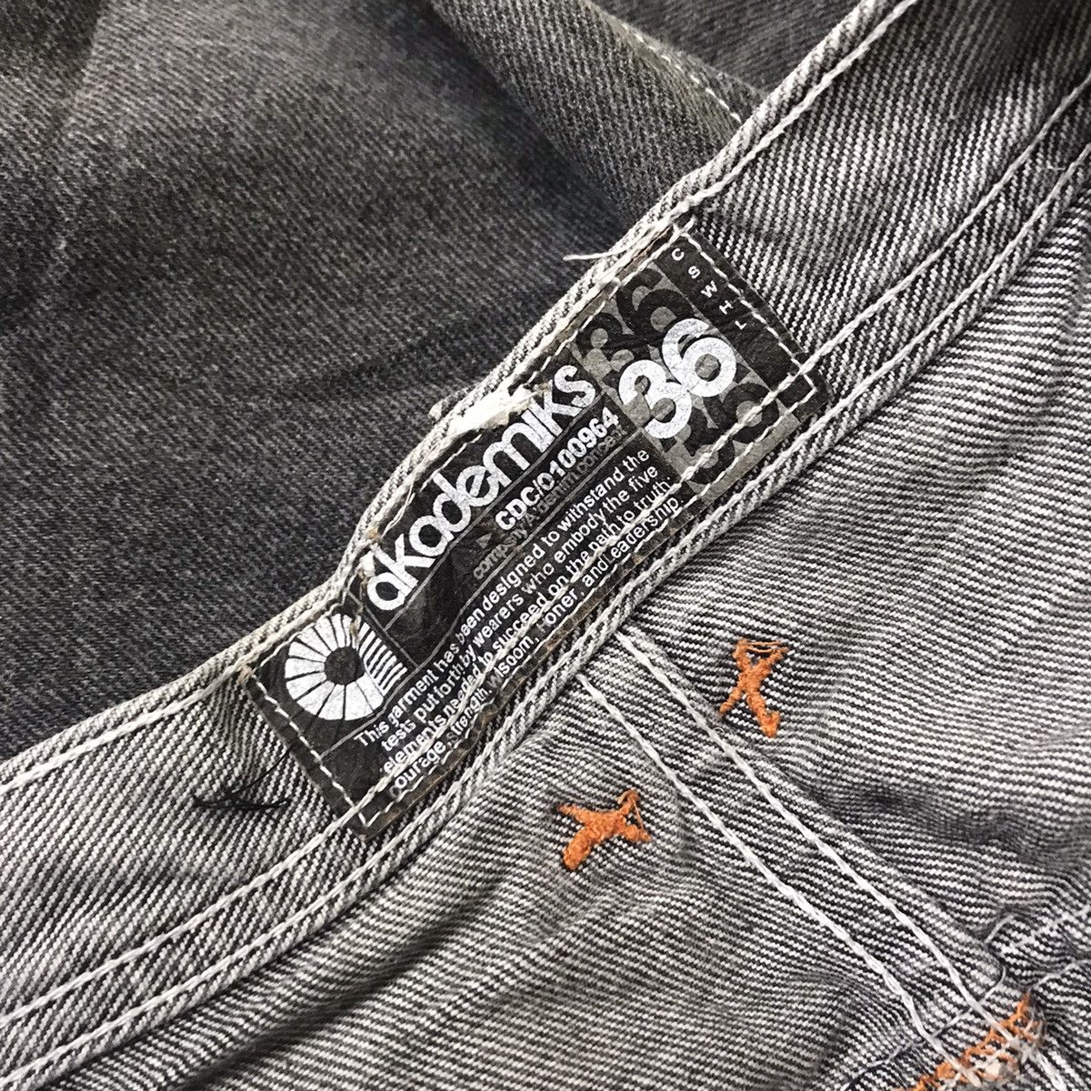 Akademiks Vintage Akademiks Denim Baggy Jeans Skater Size US 36 / EU 52 - 9 Thumbnail