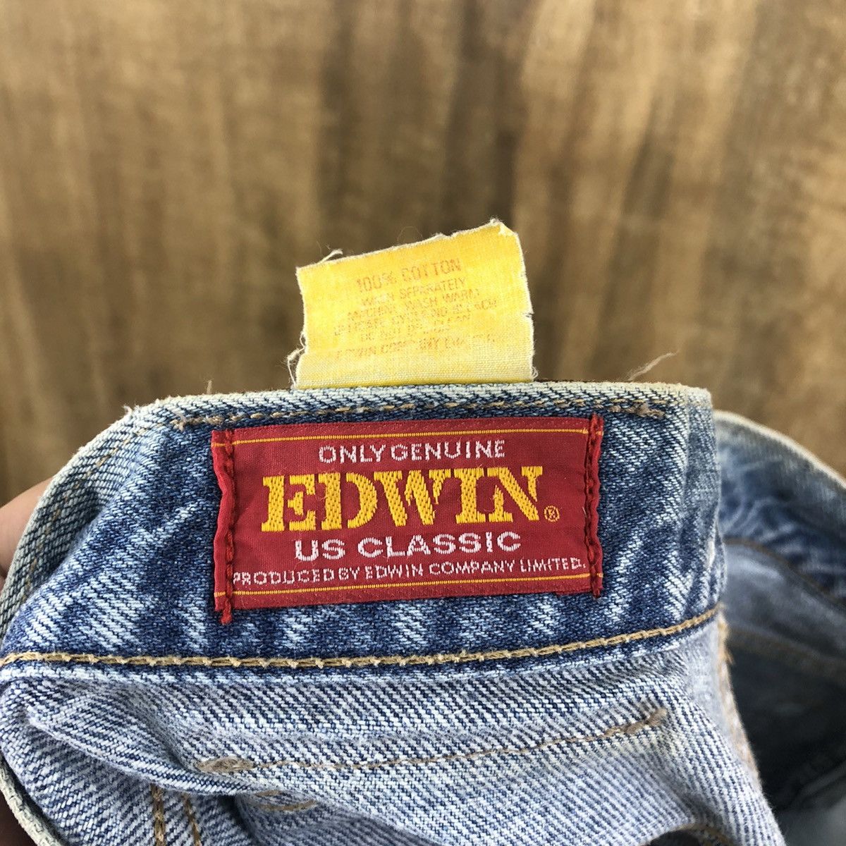Edwin × Jean × Vintage Edwin faded Blue Jean denim pants# 006 Size US 30 / EU 46 - 12 Thumbnail