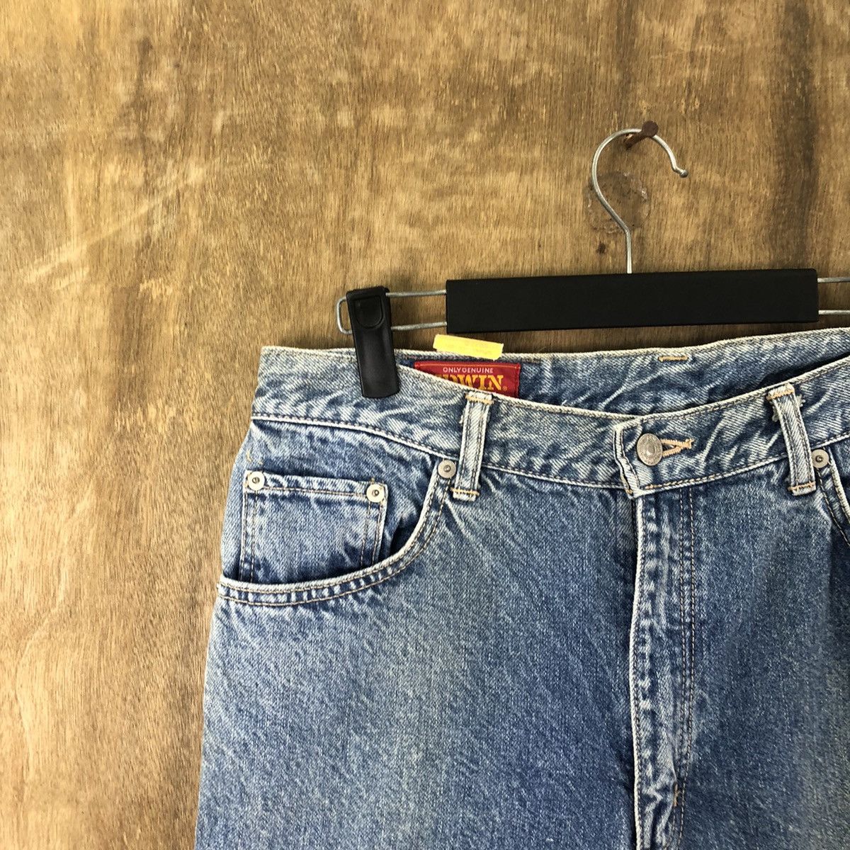 Edwin × Jean × Vintage Edwin faded Blue Jean denim pants# 006 Size US 30 / EU 46 - 4 Thumbnail