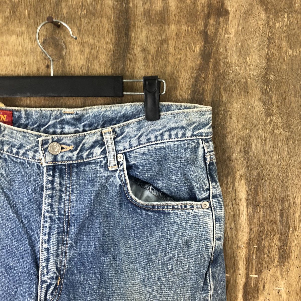 Edwin × Jean × Vintage Edwin faded Blue Jean denim pants# 006 Size US 30 / EU 46 - 5 Thumbnail