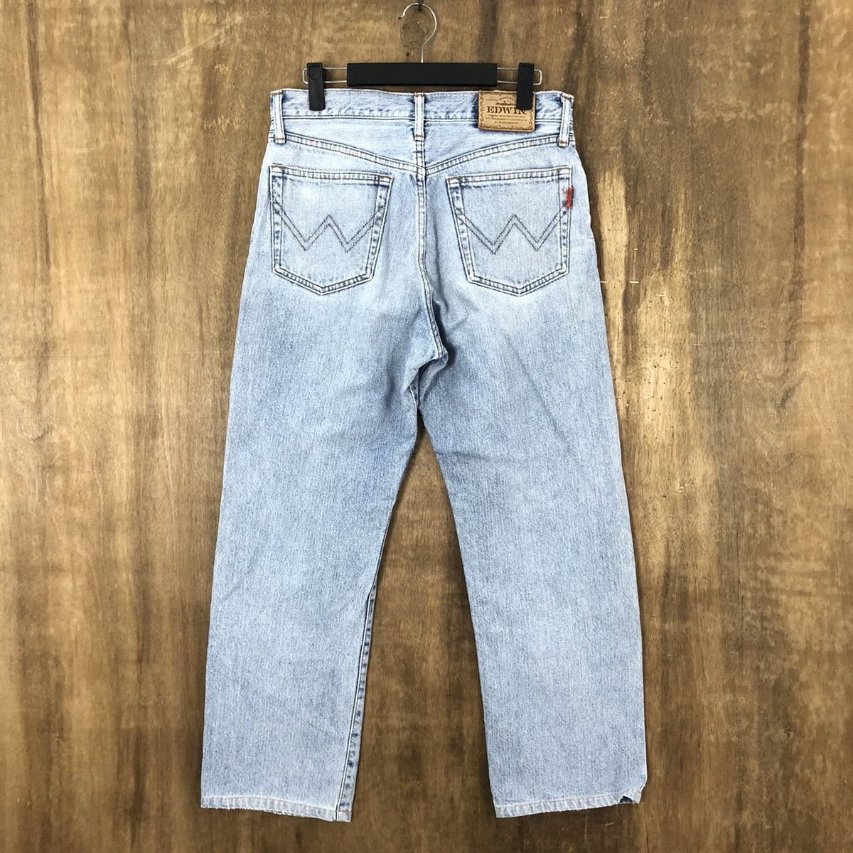 Edwin VINTAGE EDWIN ORANGE TAG FADED JEANS DENIM PANTS # 007 Size US 29 - 6 Thumbnail