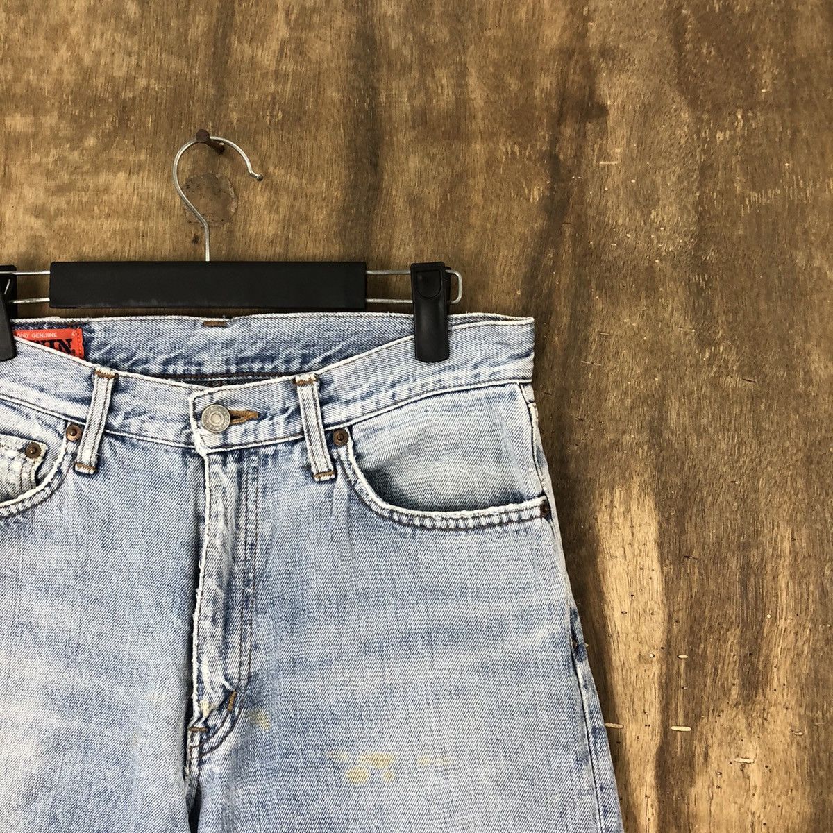 Edwin VINTAGE EDWIN ORANGE TAG FADED JEANS DENIM PANTS # 007 Size US 29 - 5 Thumbnail